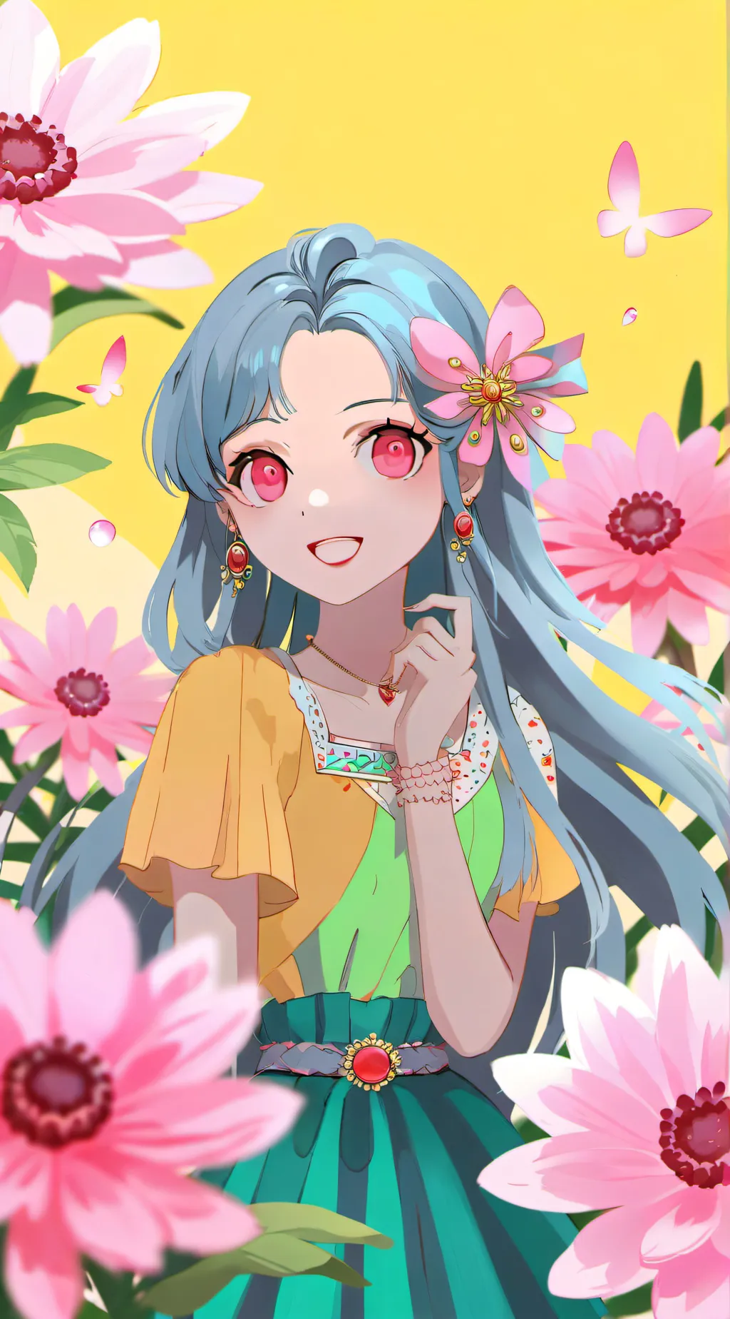 ai character: Lacey background