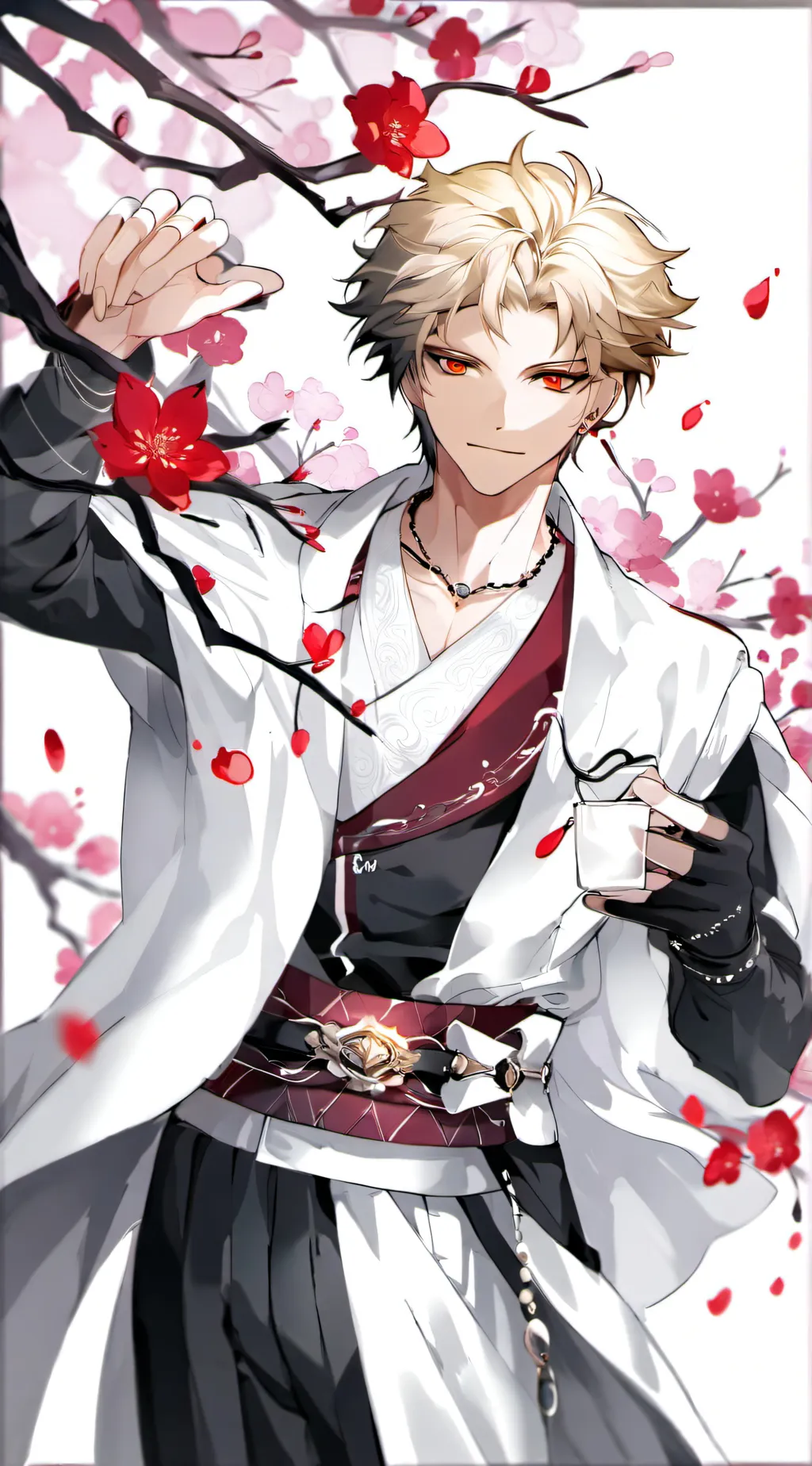 ai character: Katsuki bakugo background