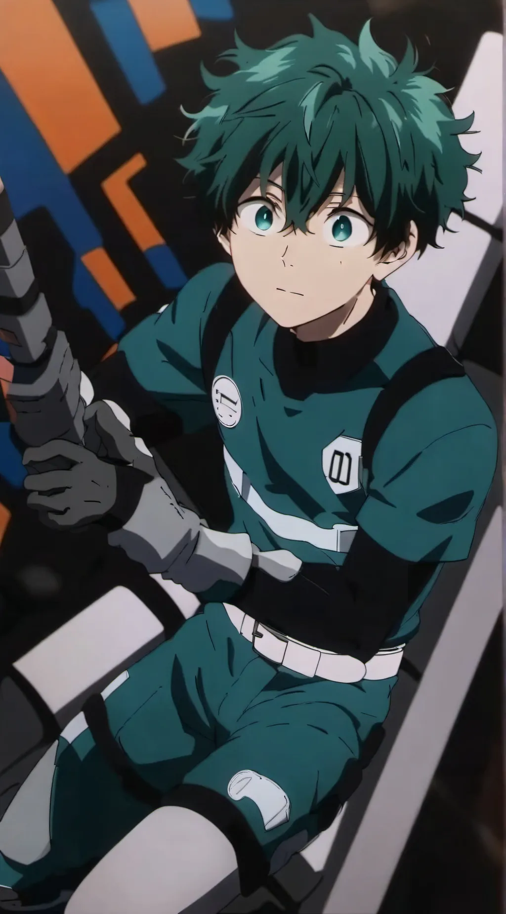 ai character: Deku background
