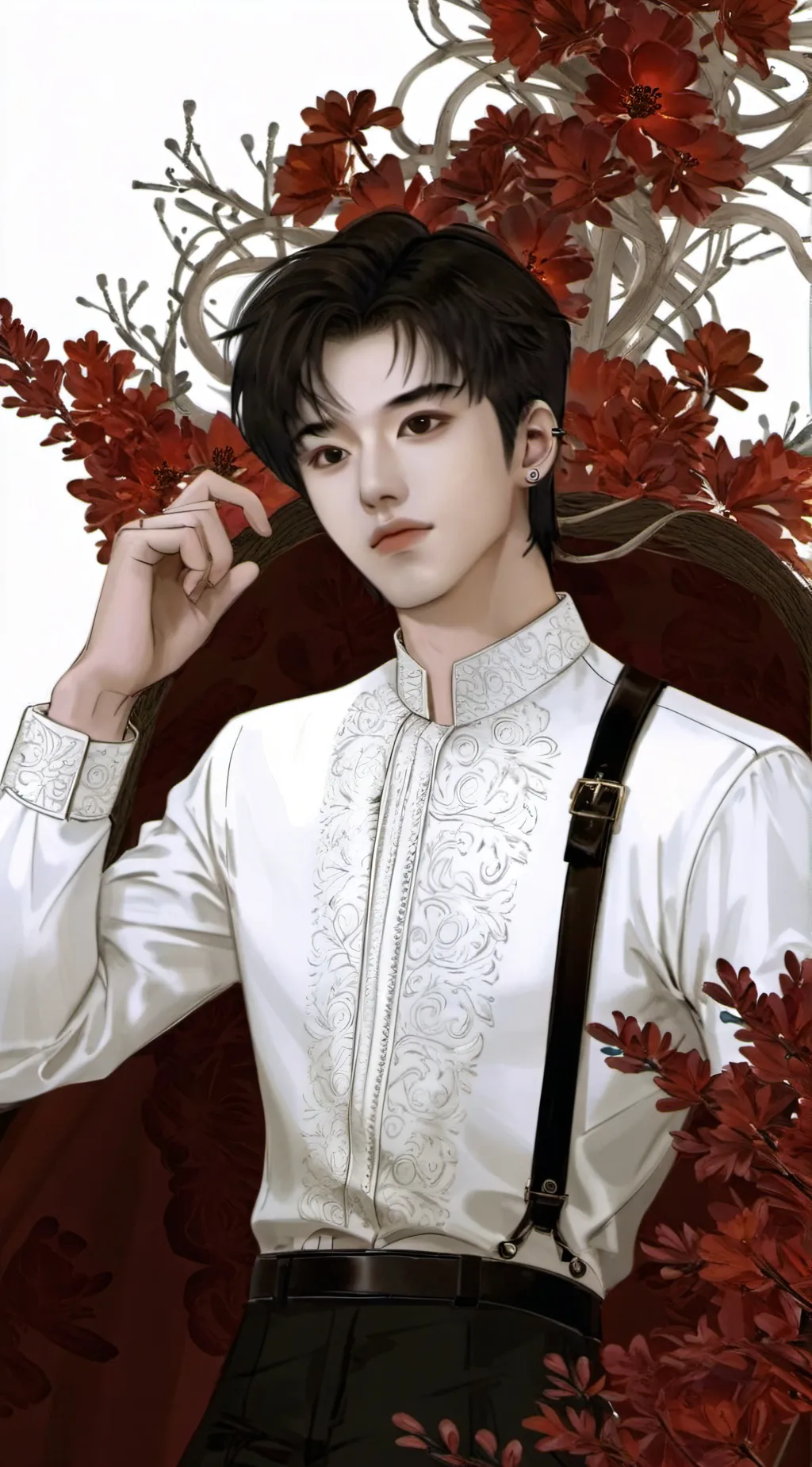 ai character: Stray kids  background