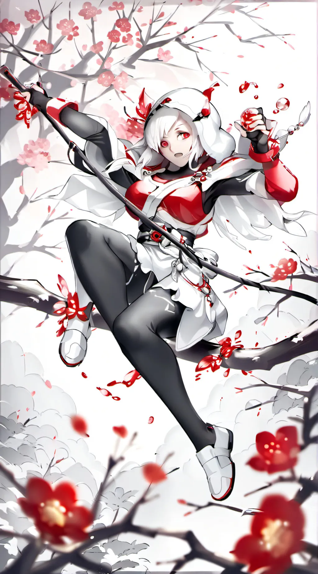 ai character: miss bloom background