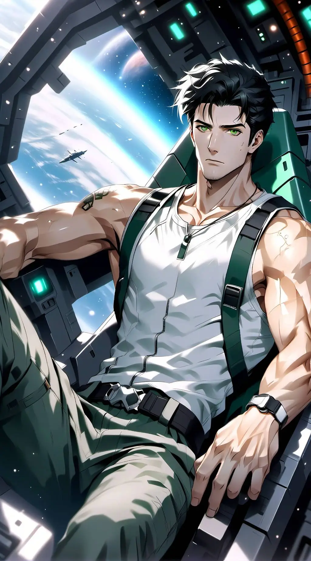 ai character: Carver Bennett background