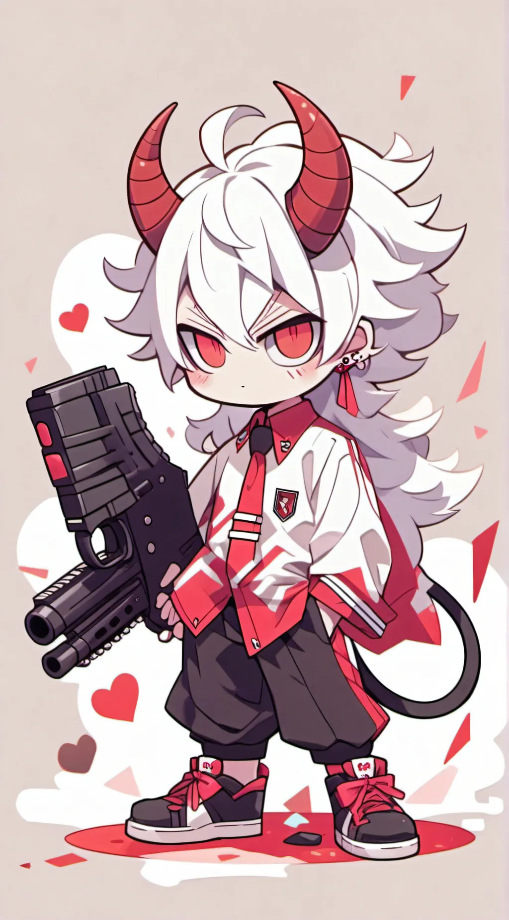 ai character: Blitzø background