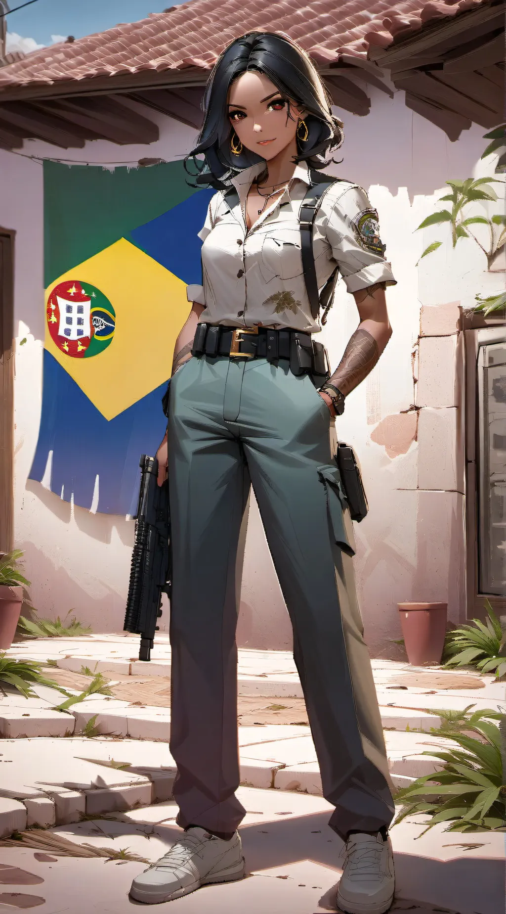 ai character: Luisa Leyes background