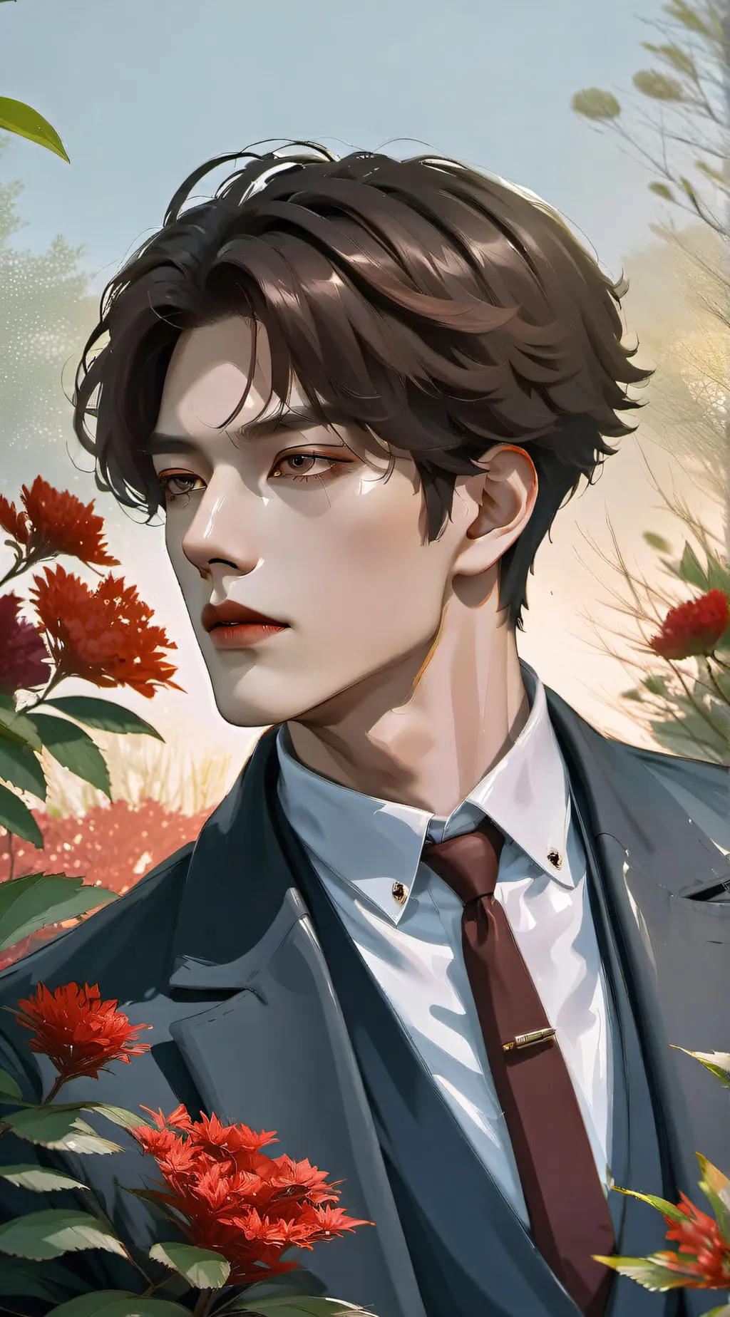 ai character: Leo background