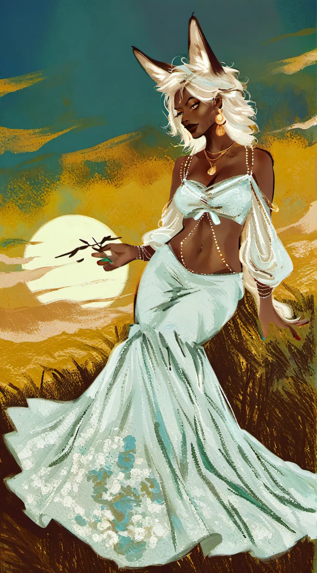 ai character: roseally background