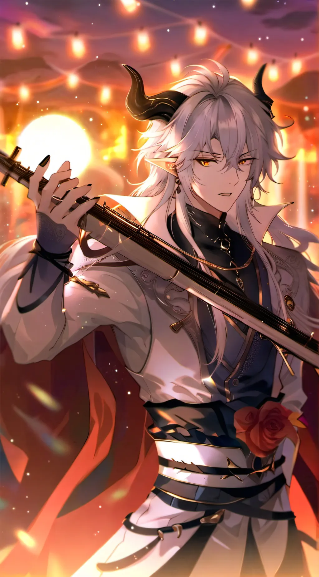 ai character: Aric background