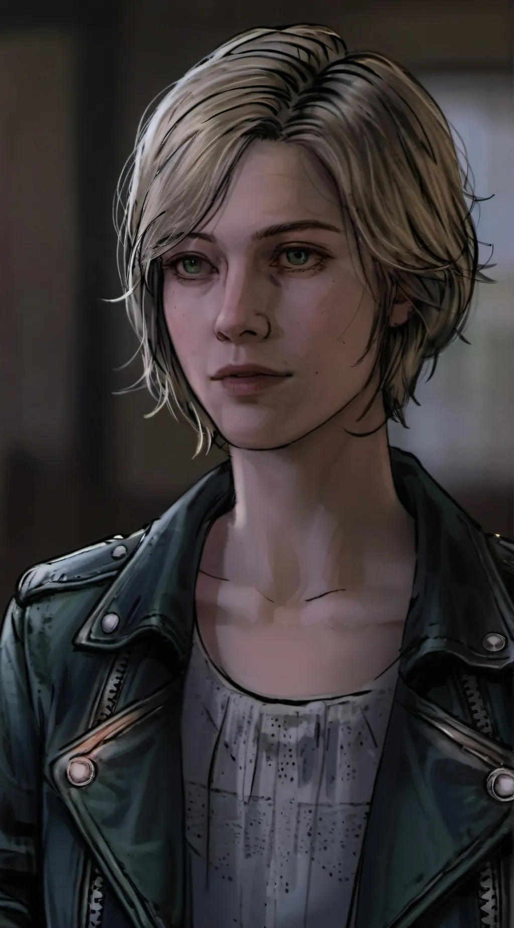 ai character: violet  background
