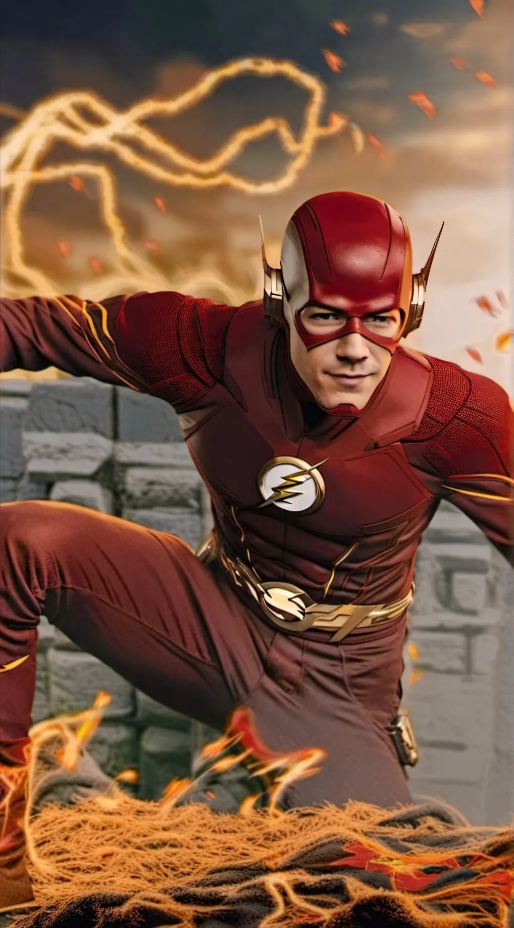 ai character: Barry Allen/flash background