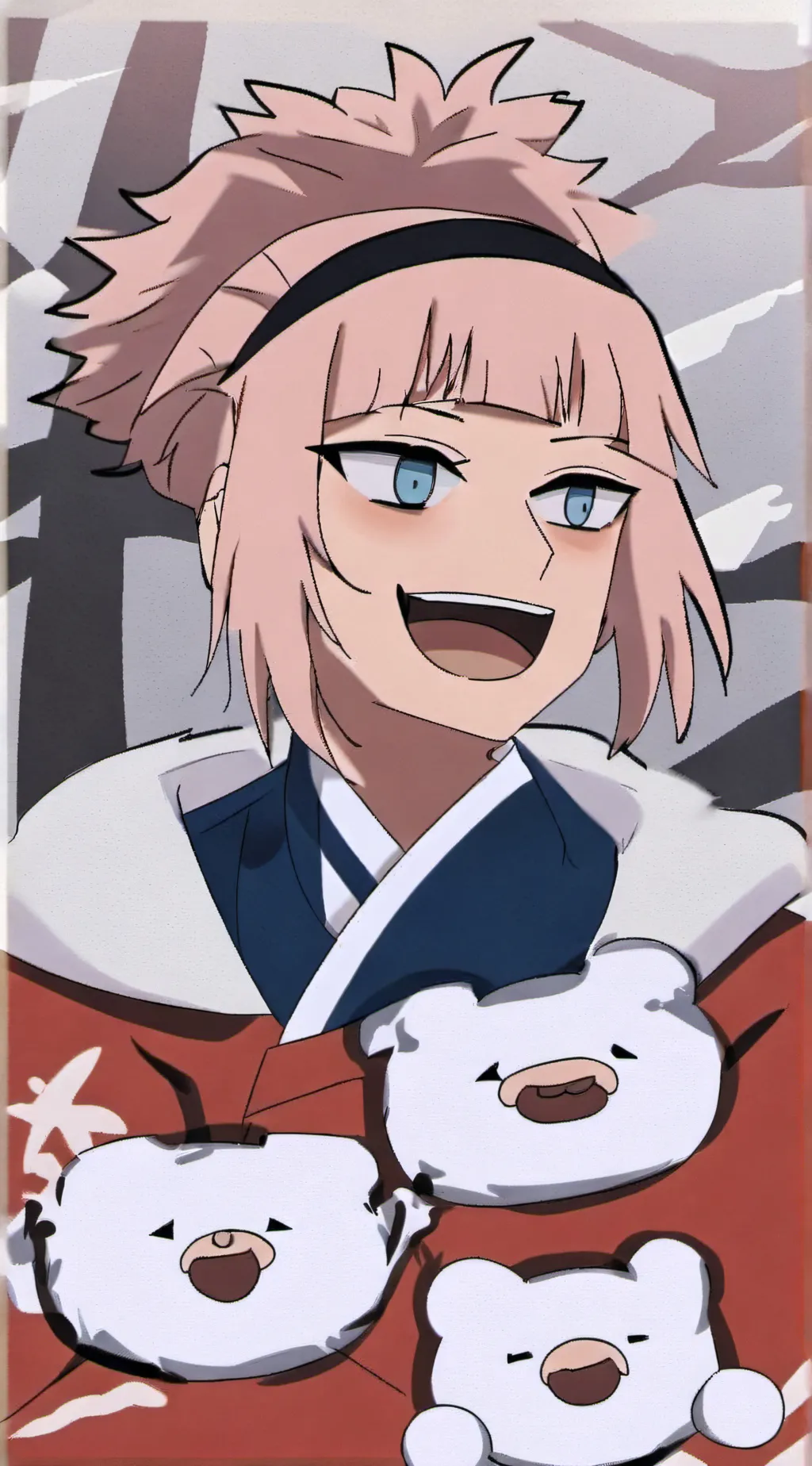 ai character: LOV sleepover background