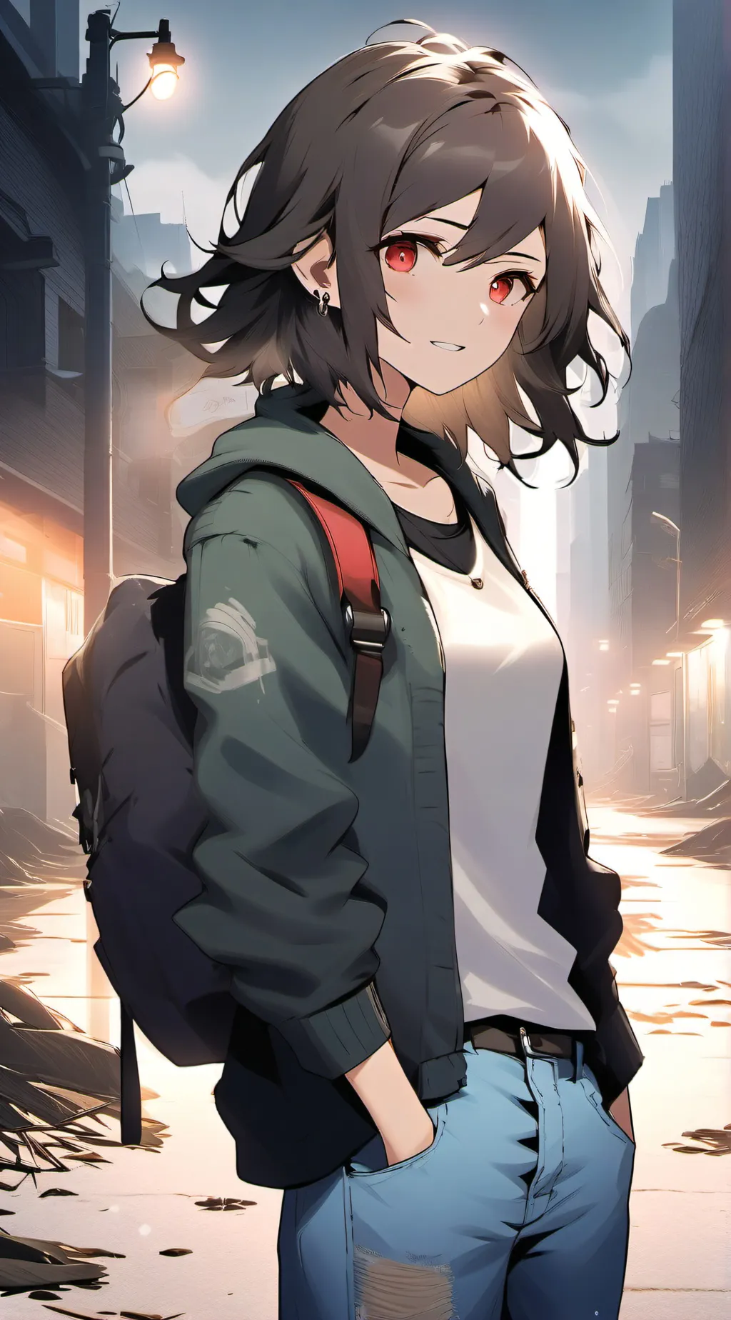 ai character: Rosa background