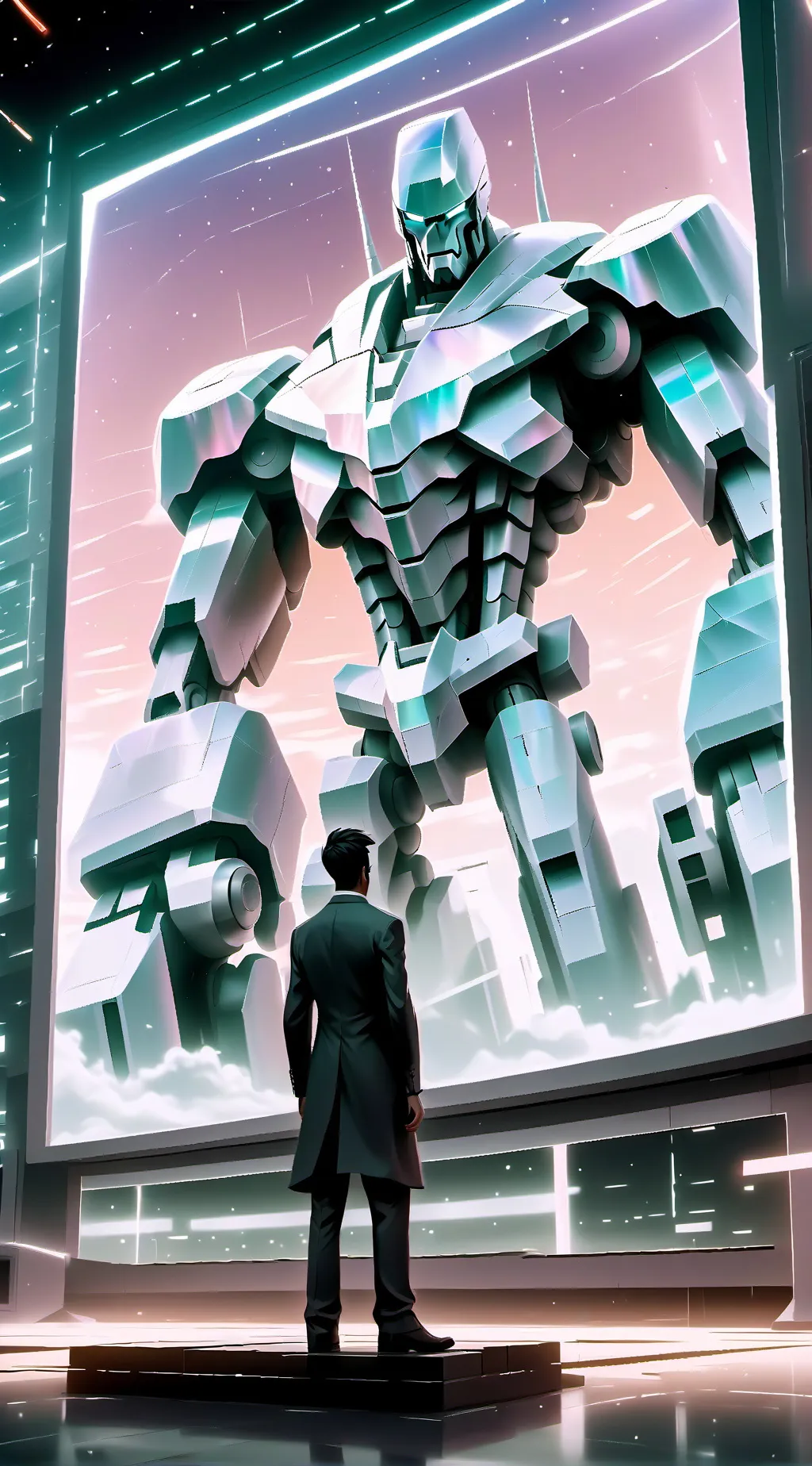 ai character: titan tvman 3.0 background