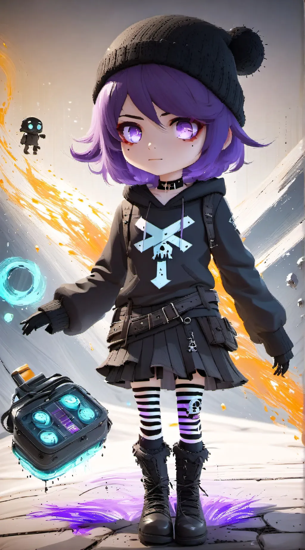 ai character: Uzi Doorman background