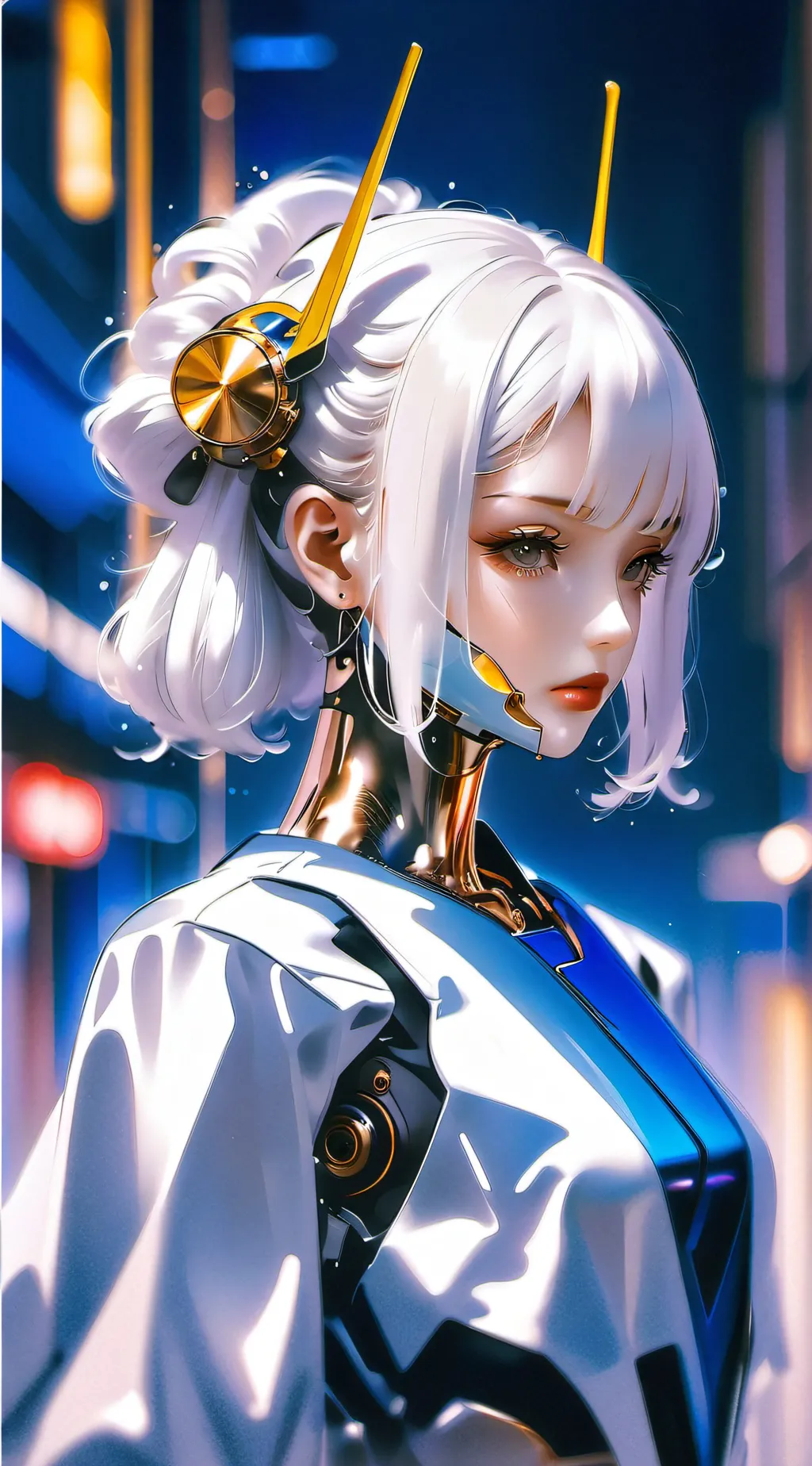 ai character: sky background