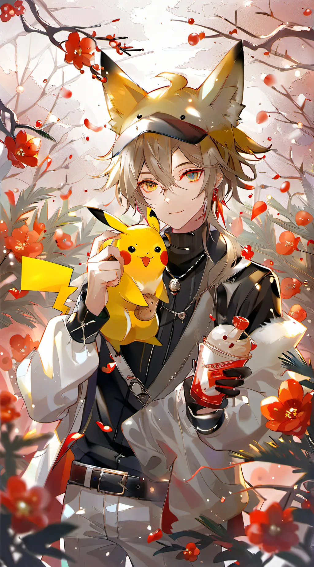 ai character: Denki Angst Mha background