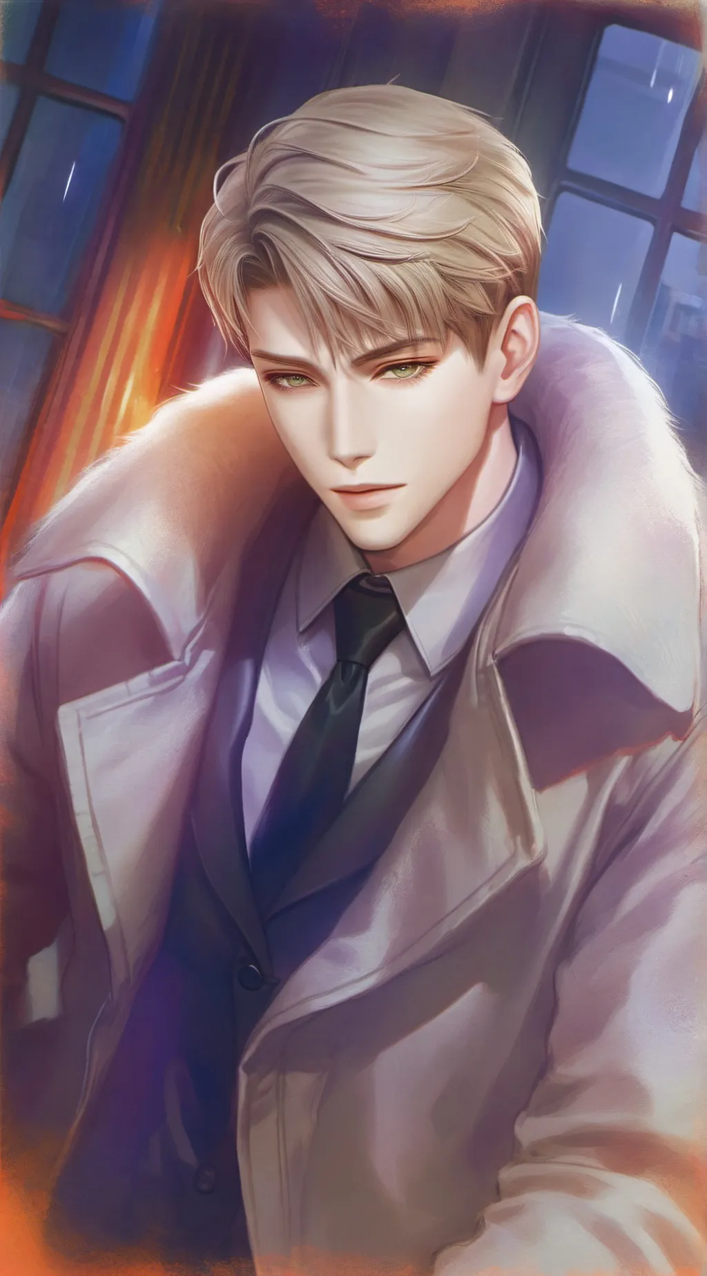 ai character: Clément  background
