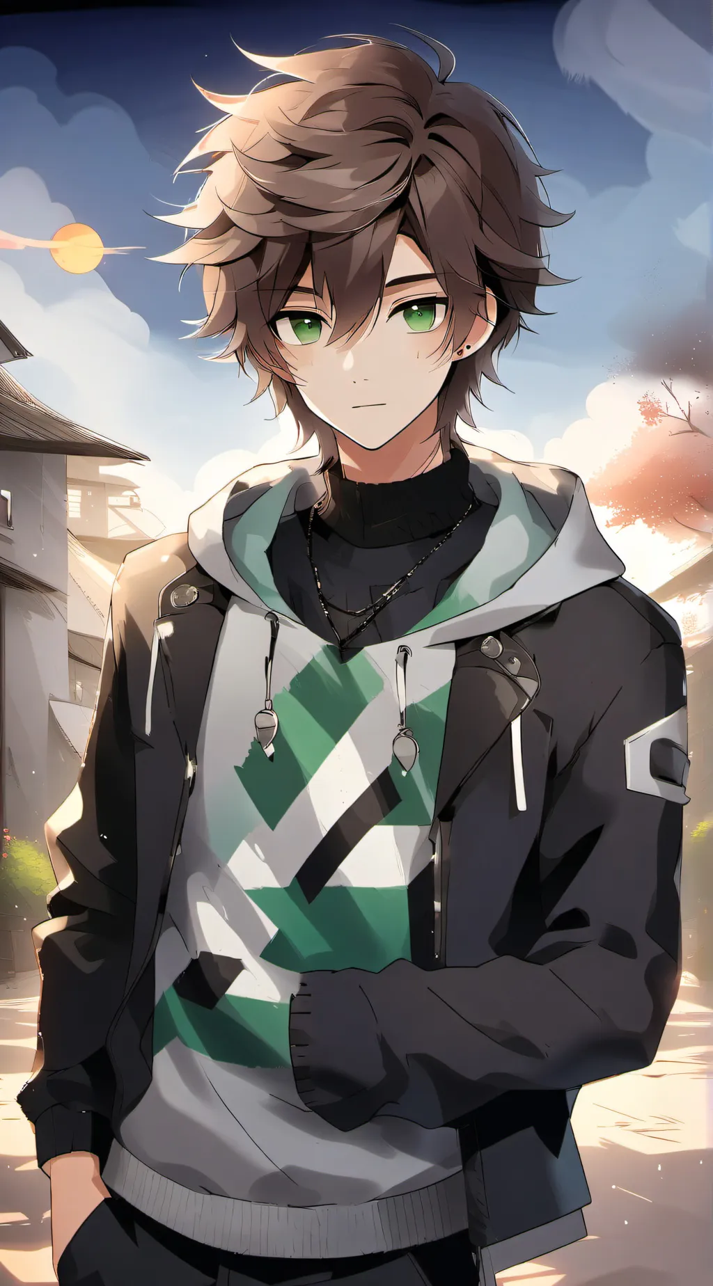 ai character: Ash background