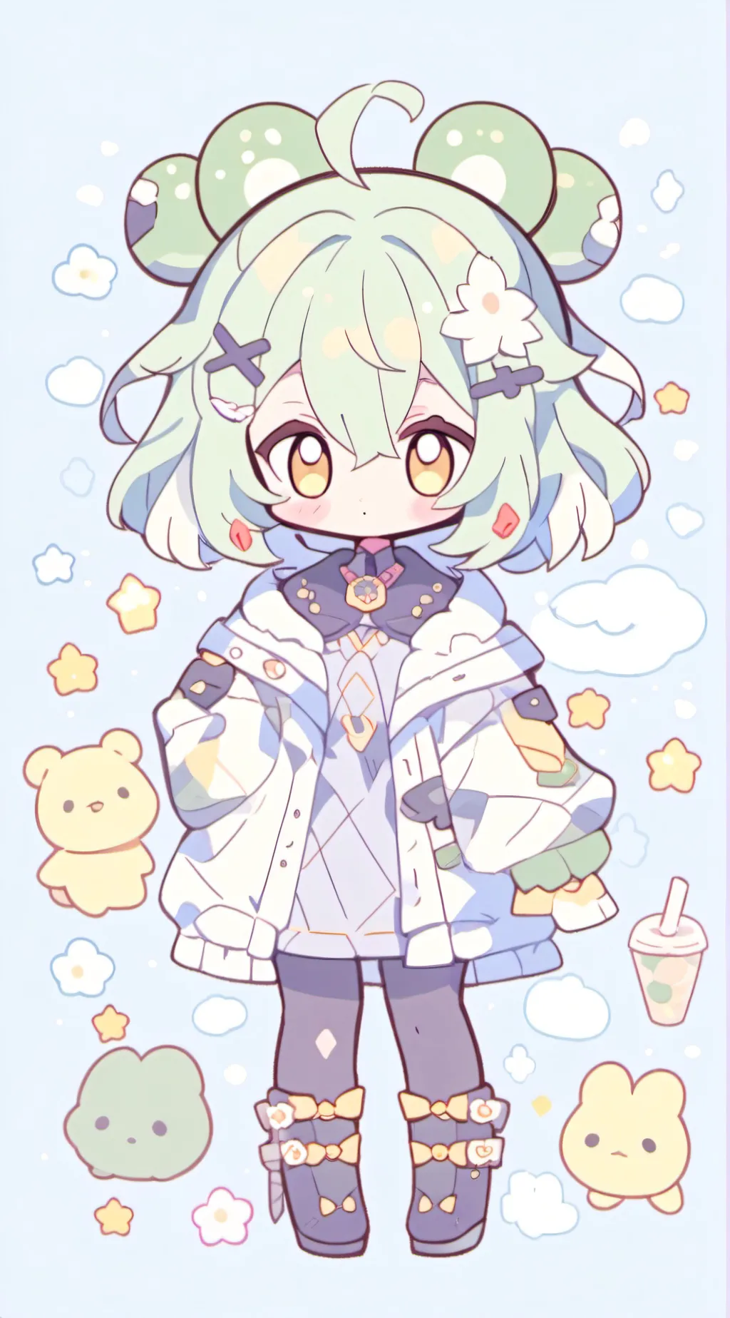 ai character: Daisy background