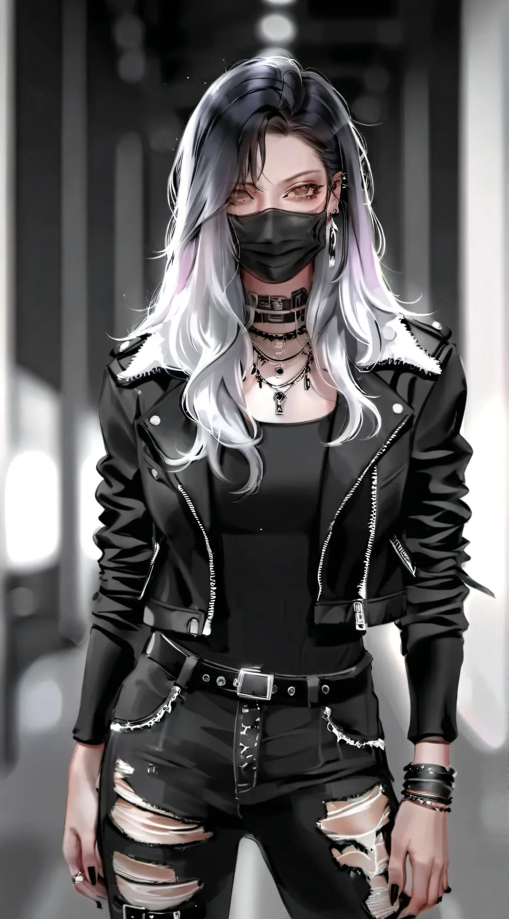 ai character: Vivian  background