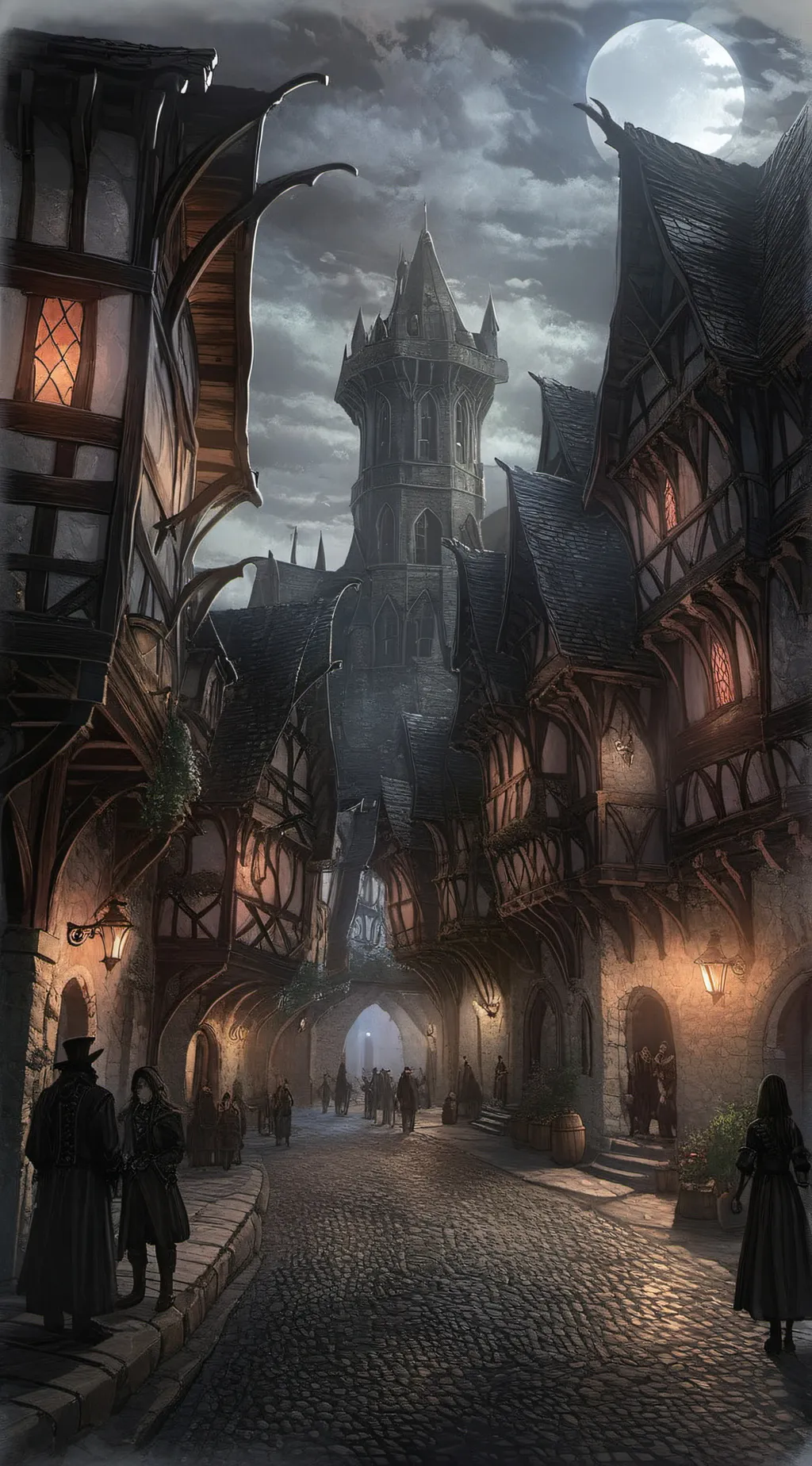 ai character: Darkthorn [city] background