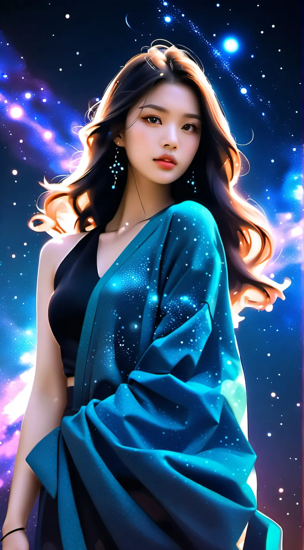 ai character: LUANA background
