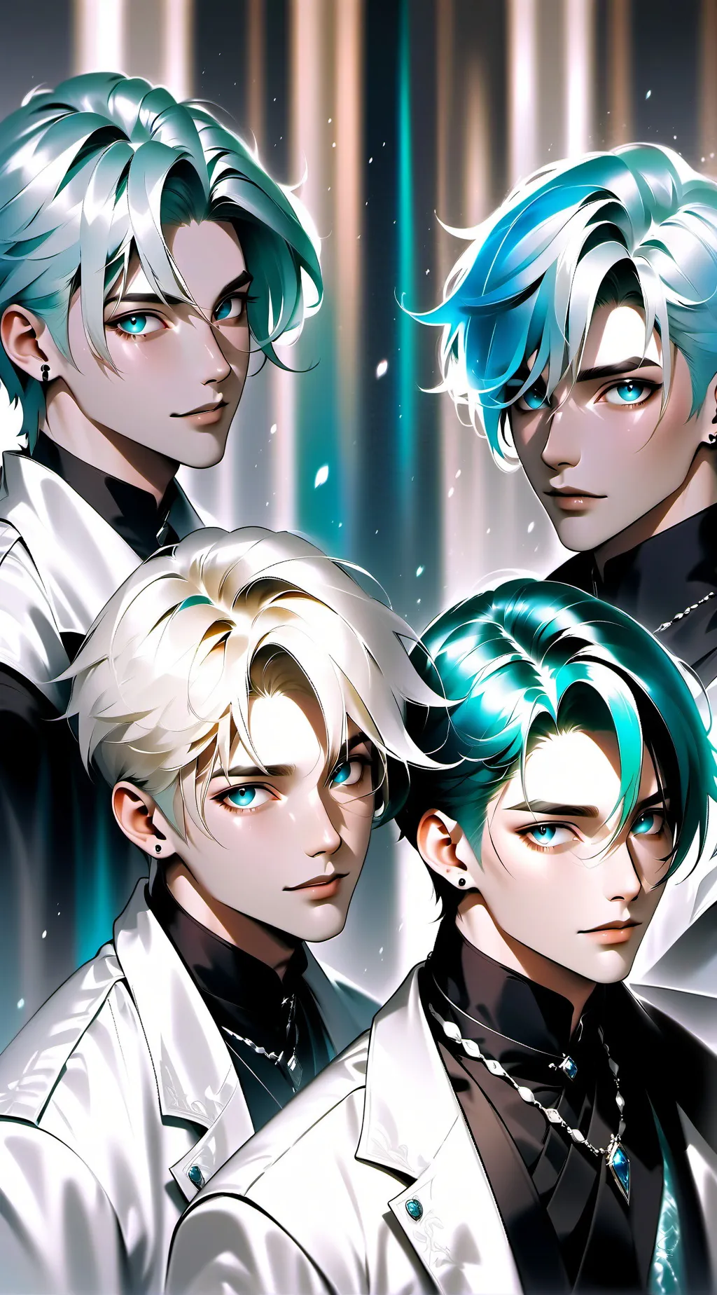 ai character: ghost background