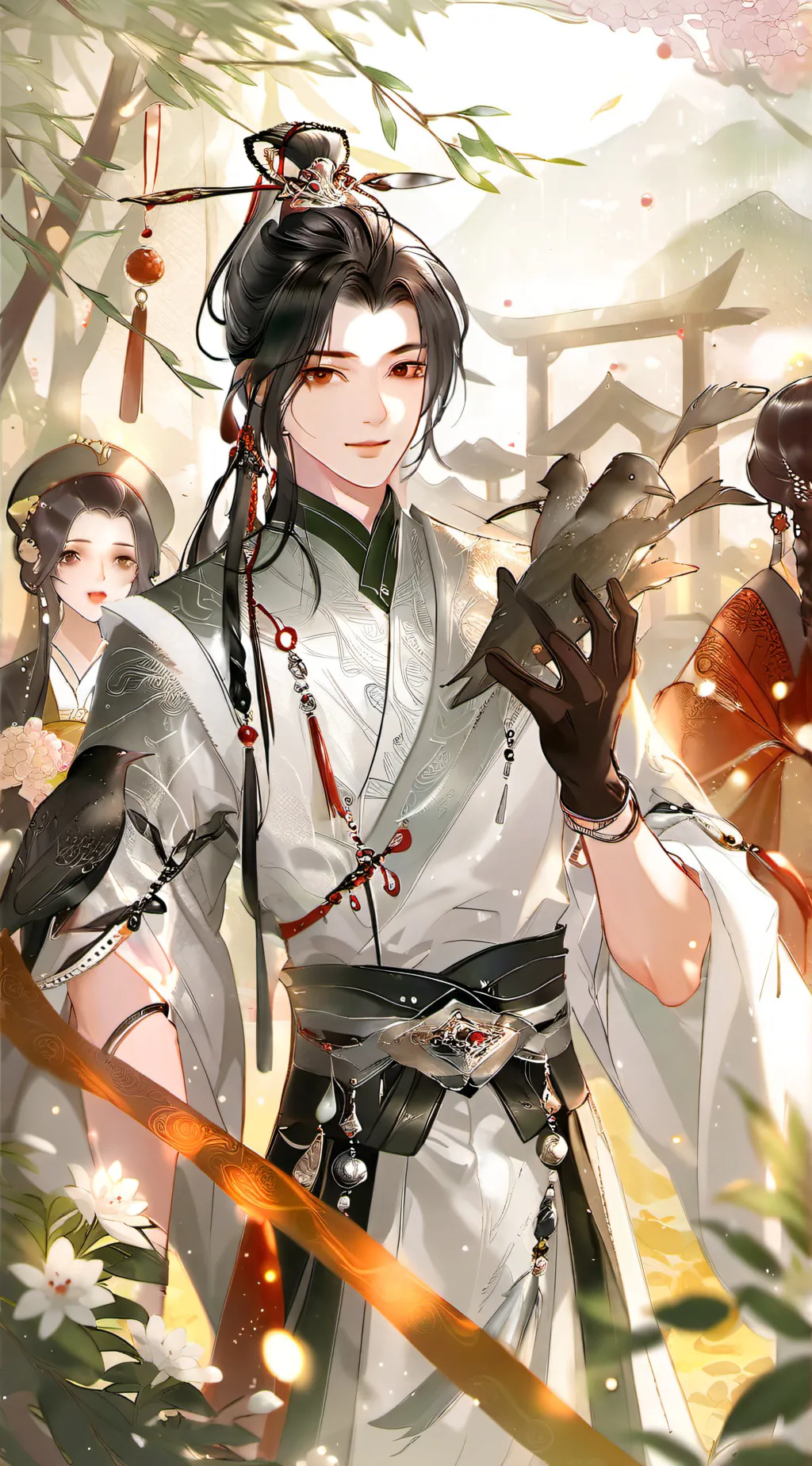 ai character: Han shua  background