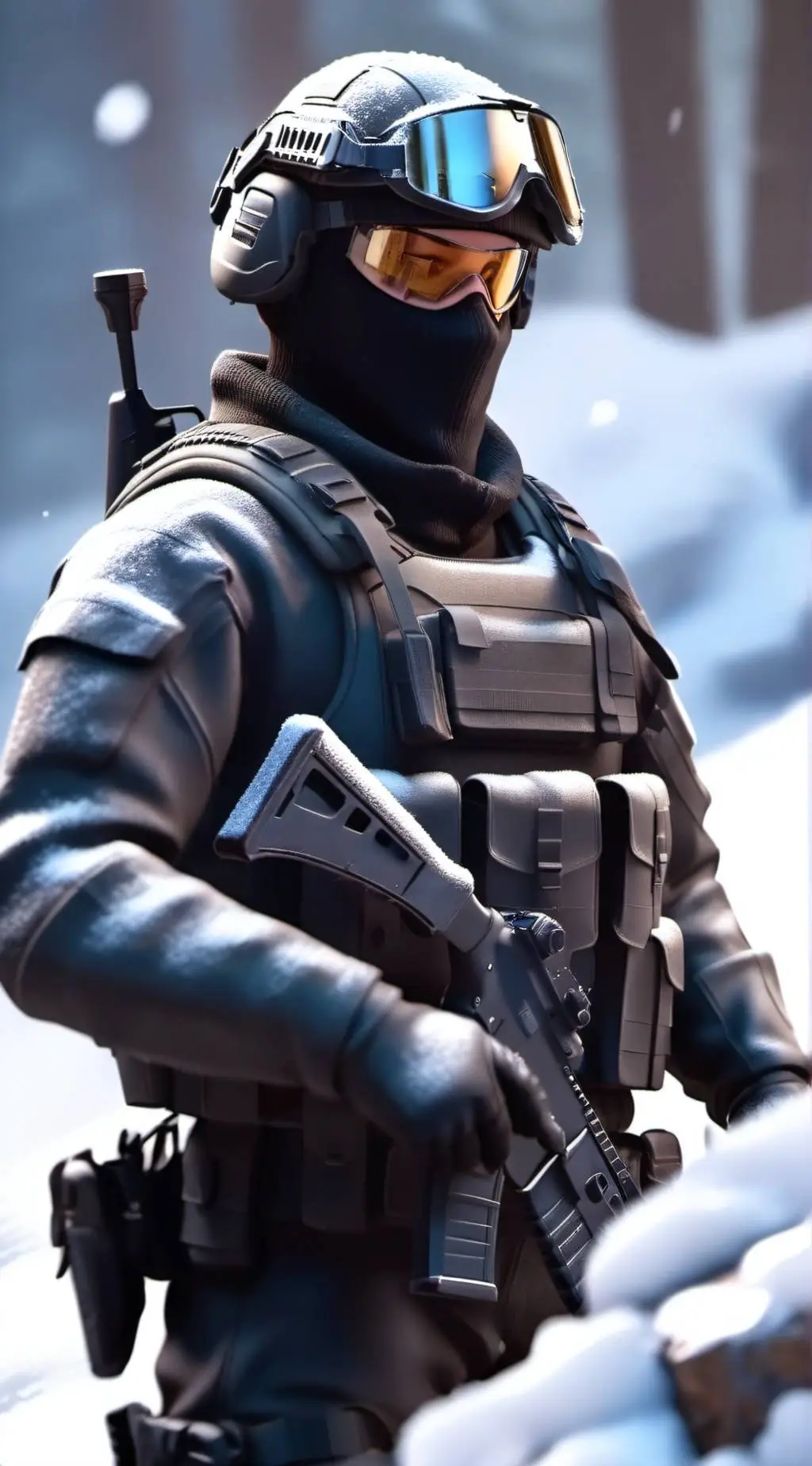 ai character: Soldier  background