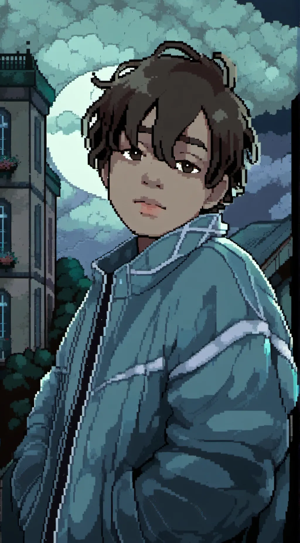 ai character: Antonio  background