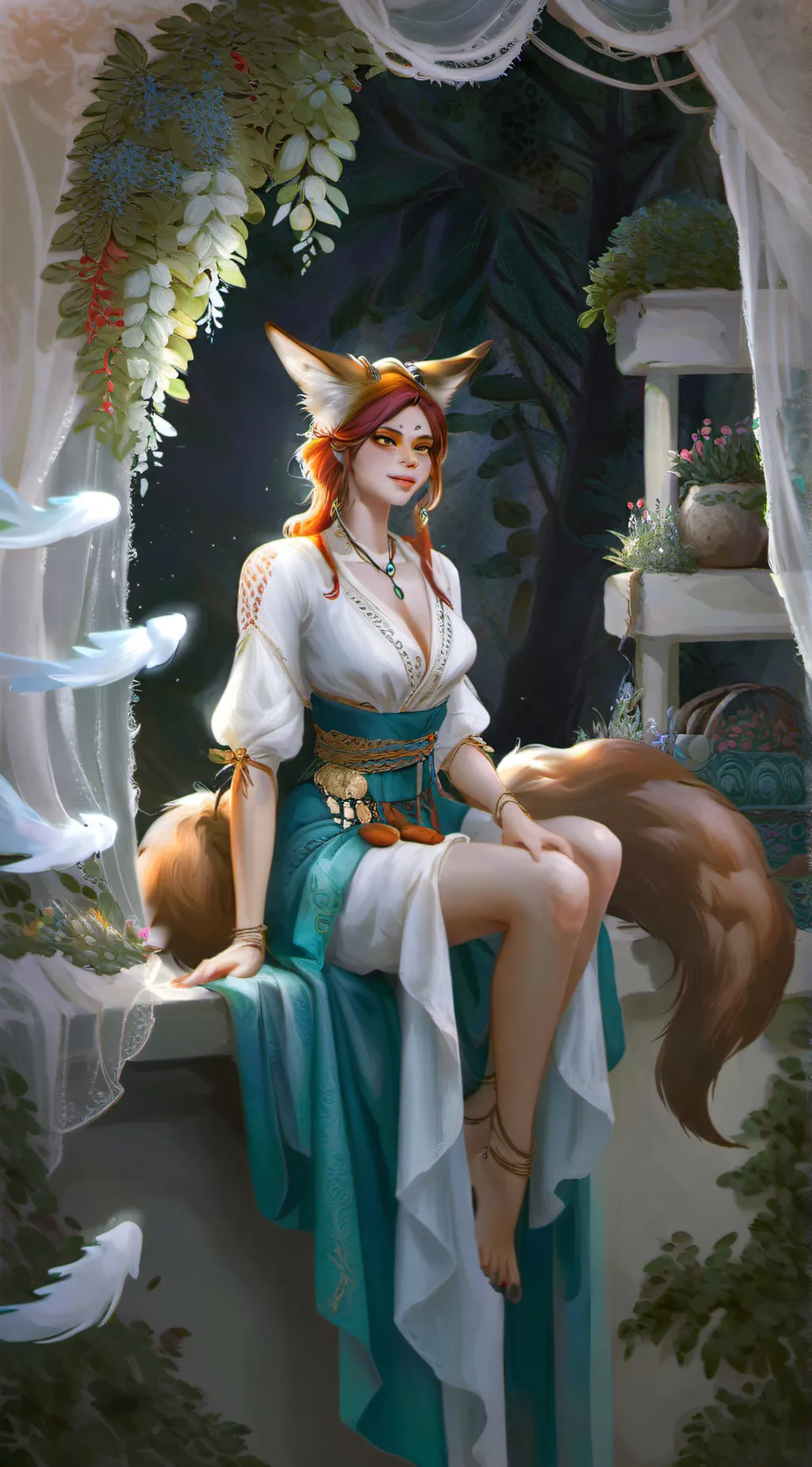 ai character: Kate background