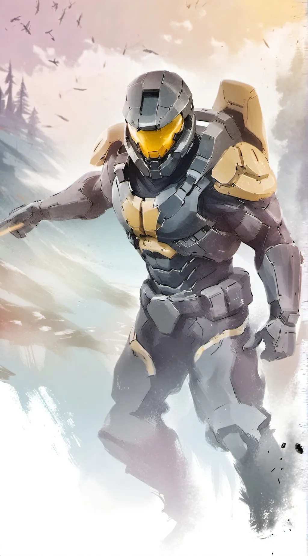 ai character: Agent Washington background