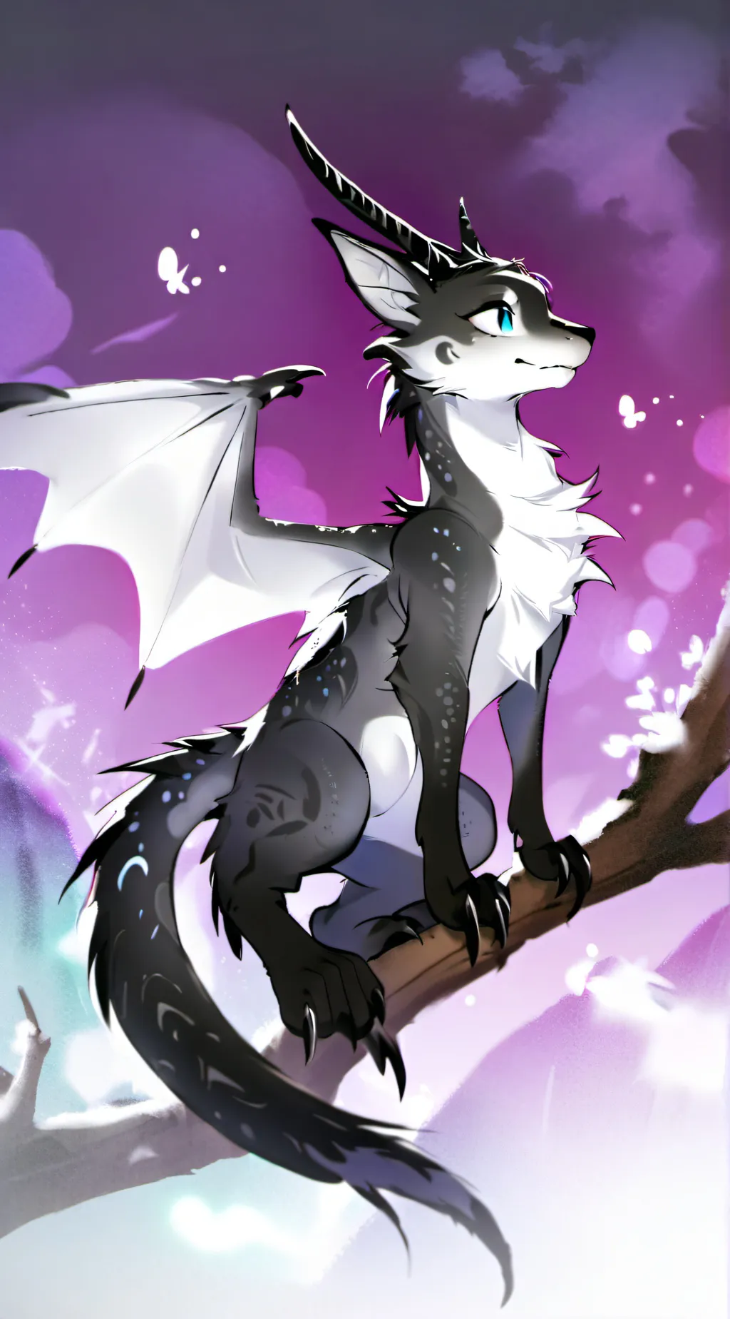 ai character: Aurora  background