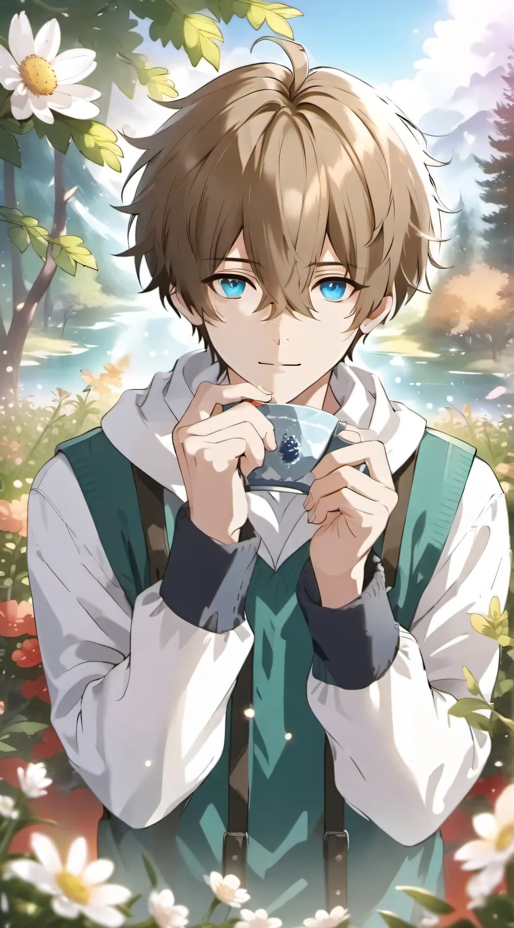 ai character: Elijah  background