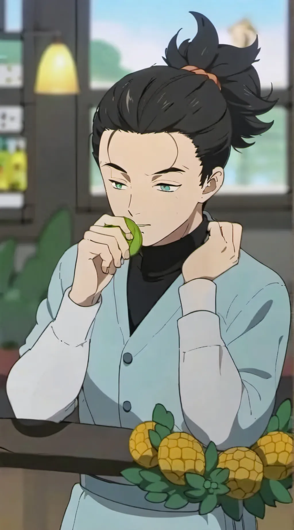 ai character: Shikamaru Nara background