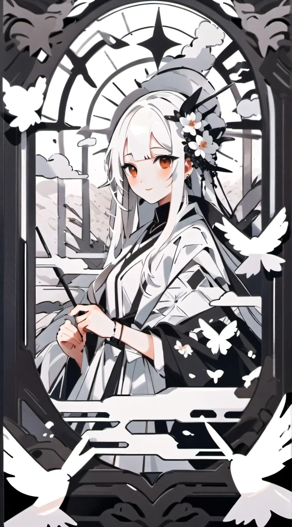 ai character: tadc but.... background
