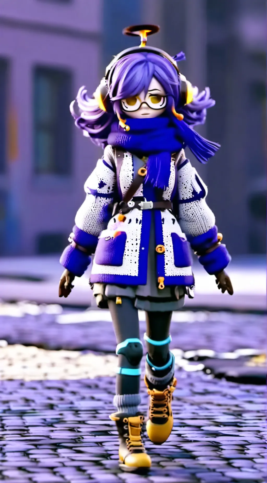 ai character: Uzi background