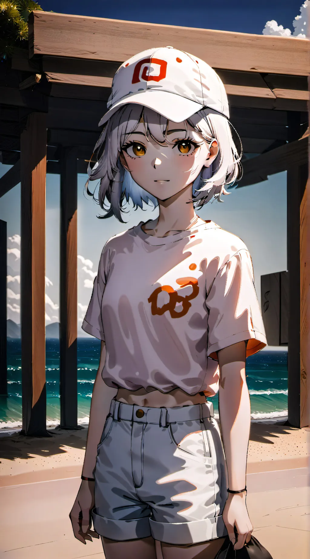 ai character: Sydney  background