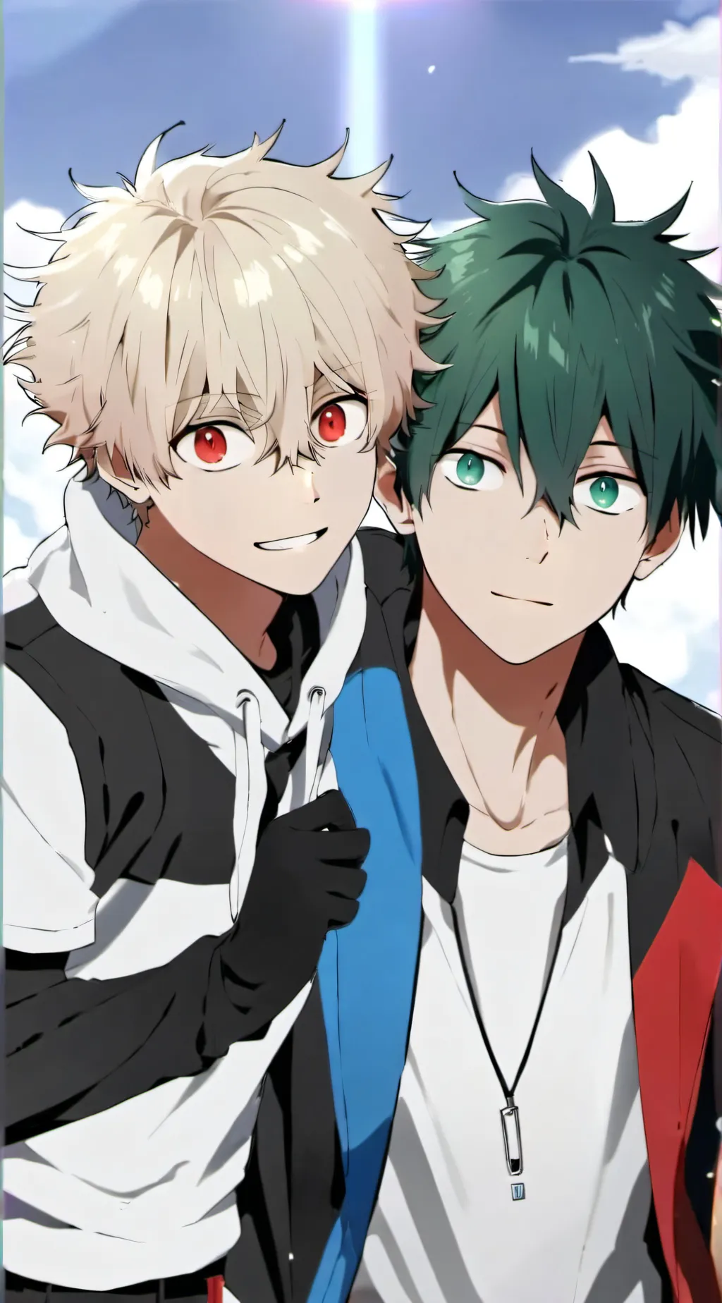 ai character: dekuand bakugo background