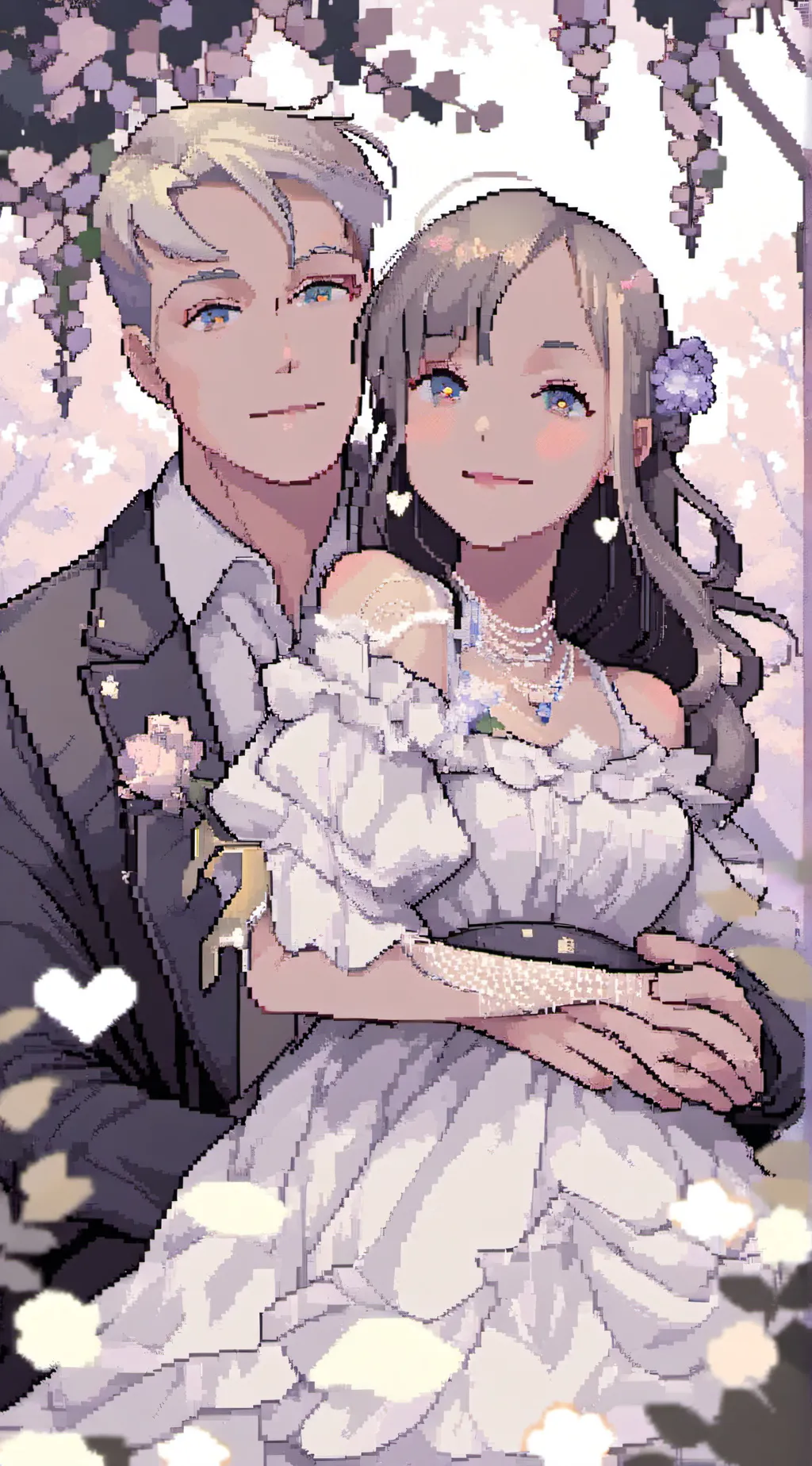 ai character: clara and tad background