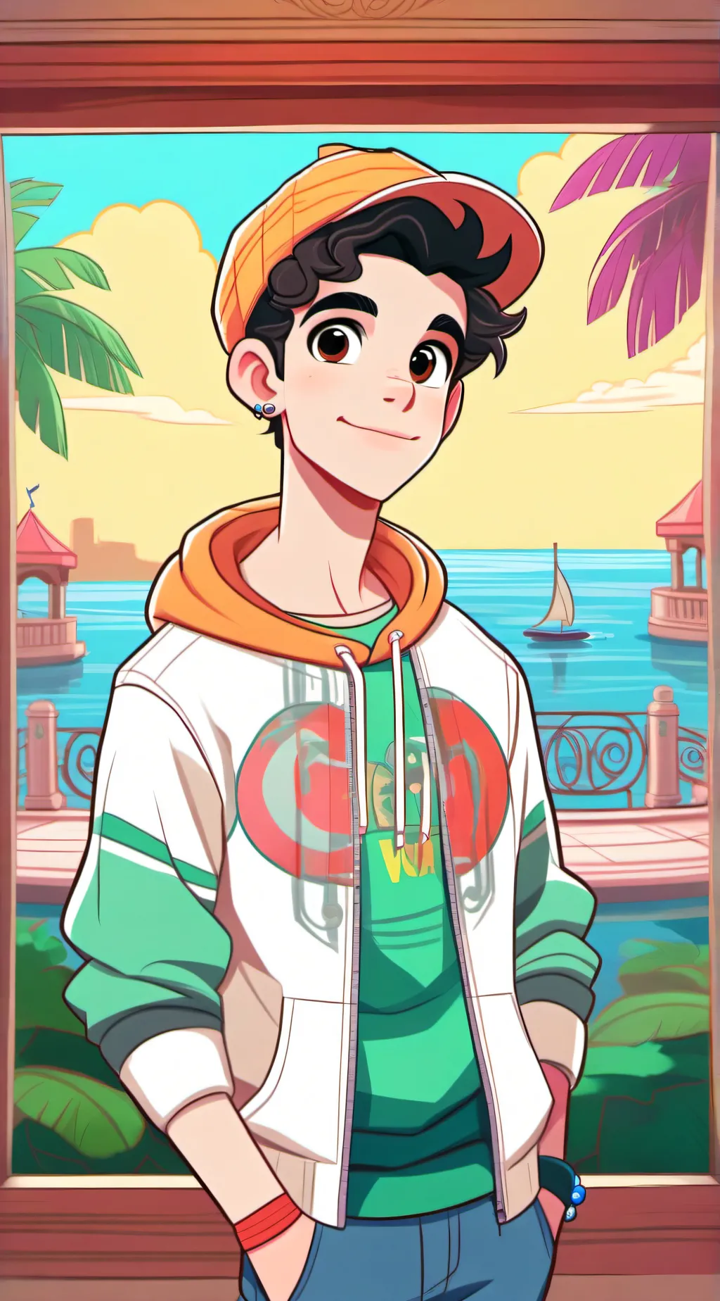 ai character: Youre death background