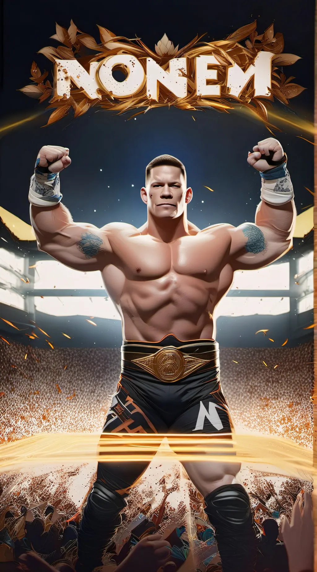 ai character: JohnCena background