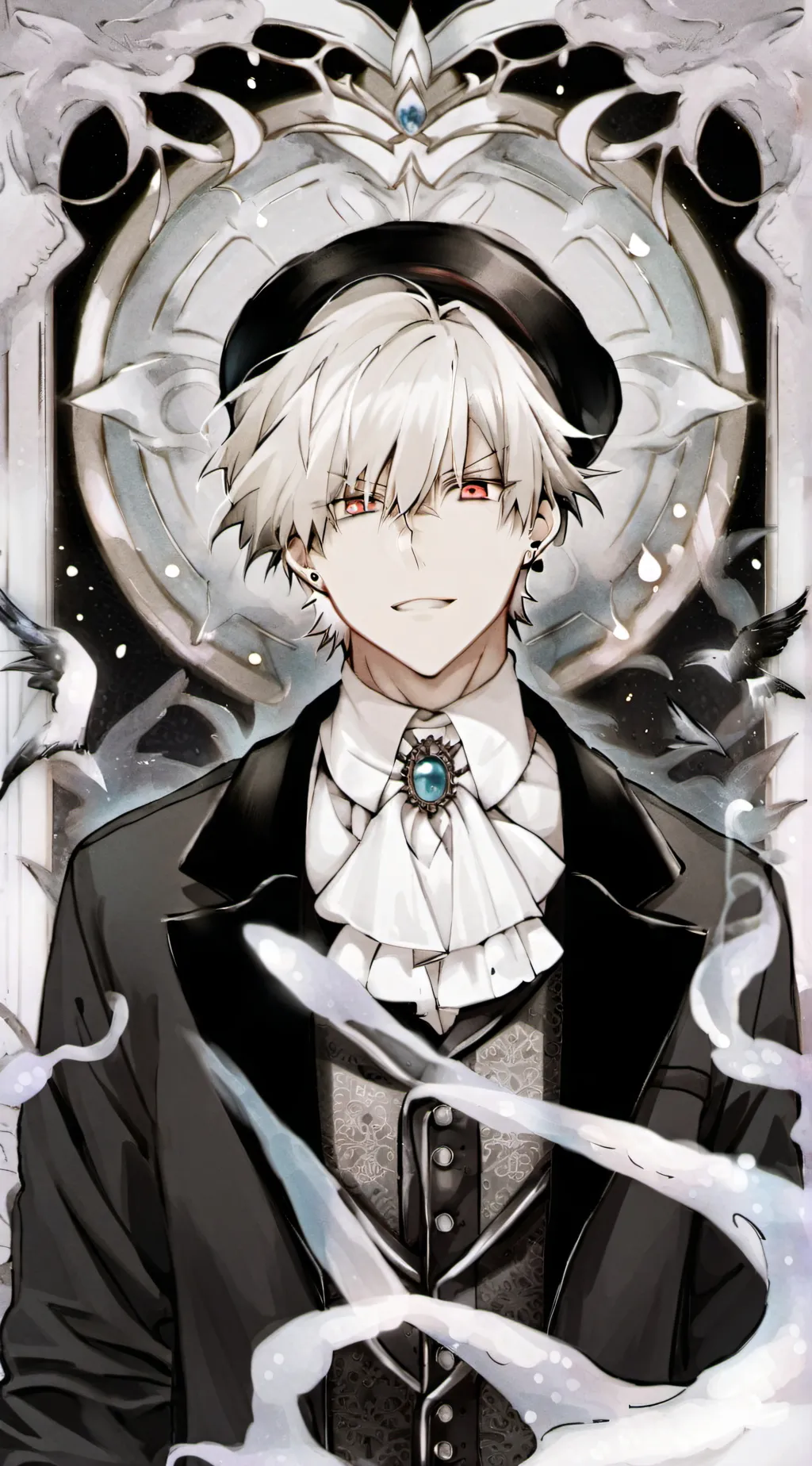 ai character: Theo background