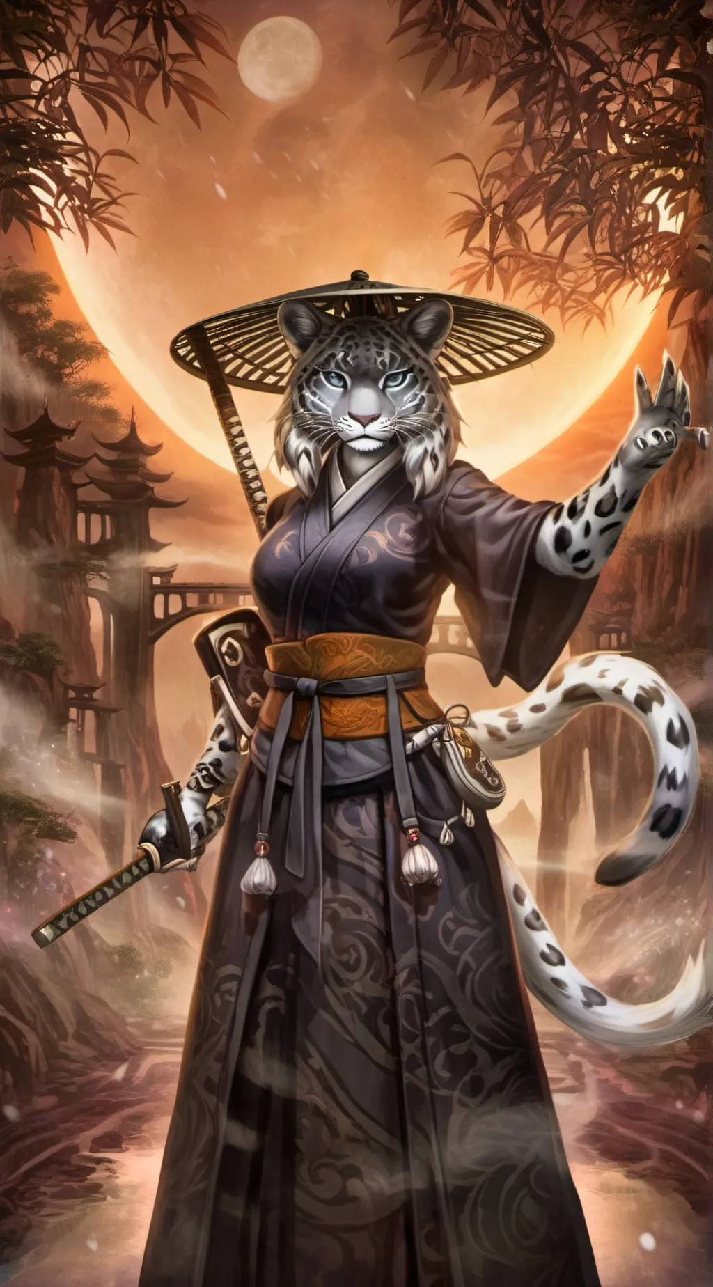 ai character: Alon Azul background