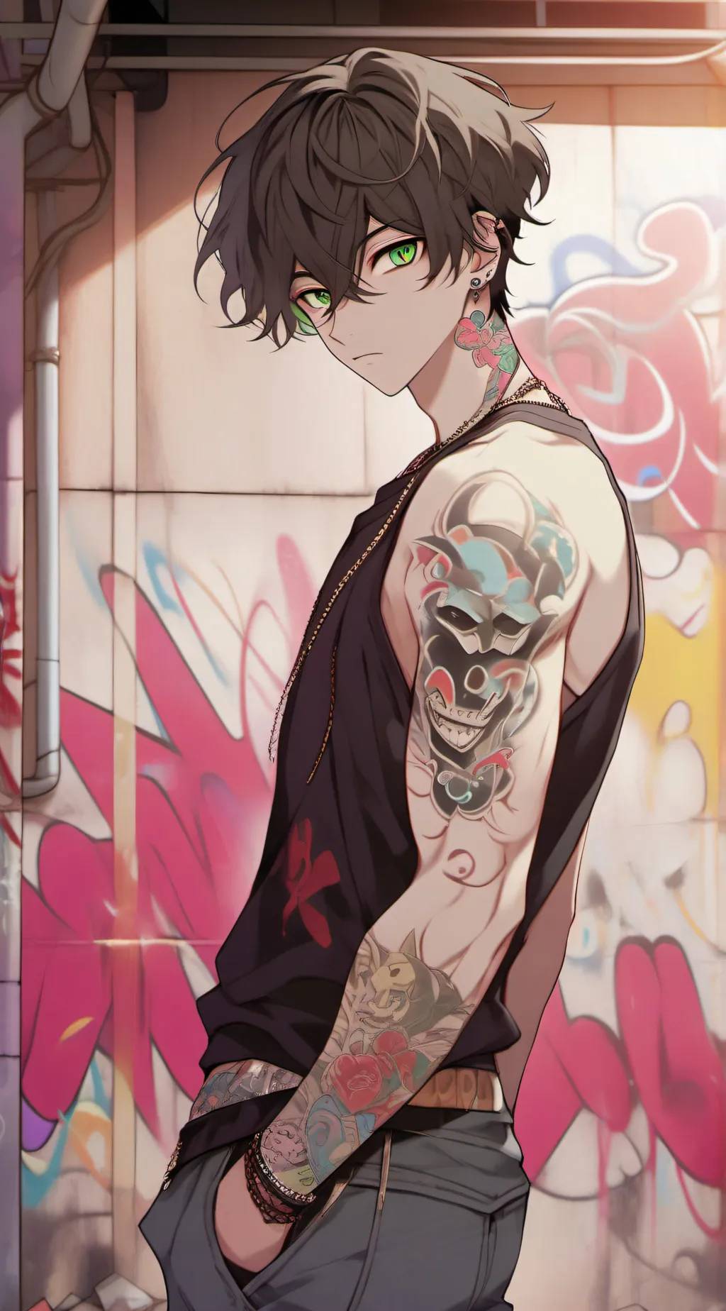 ai character: Jason  background
