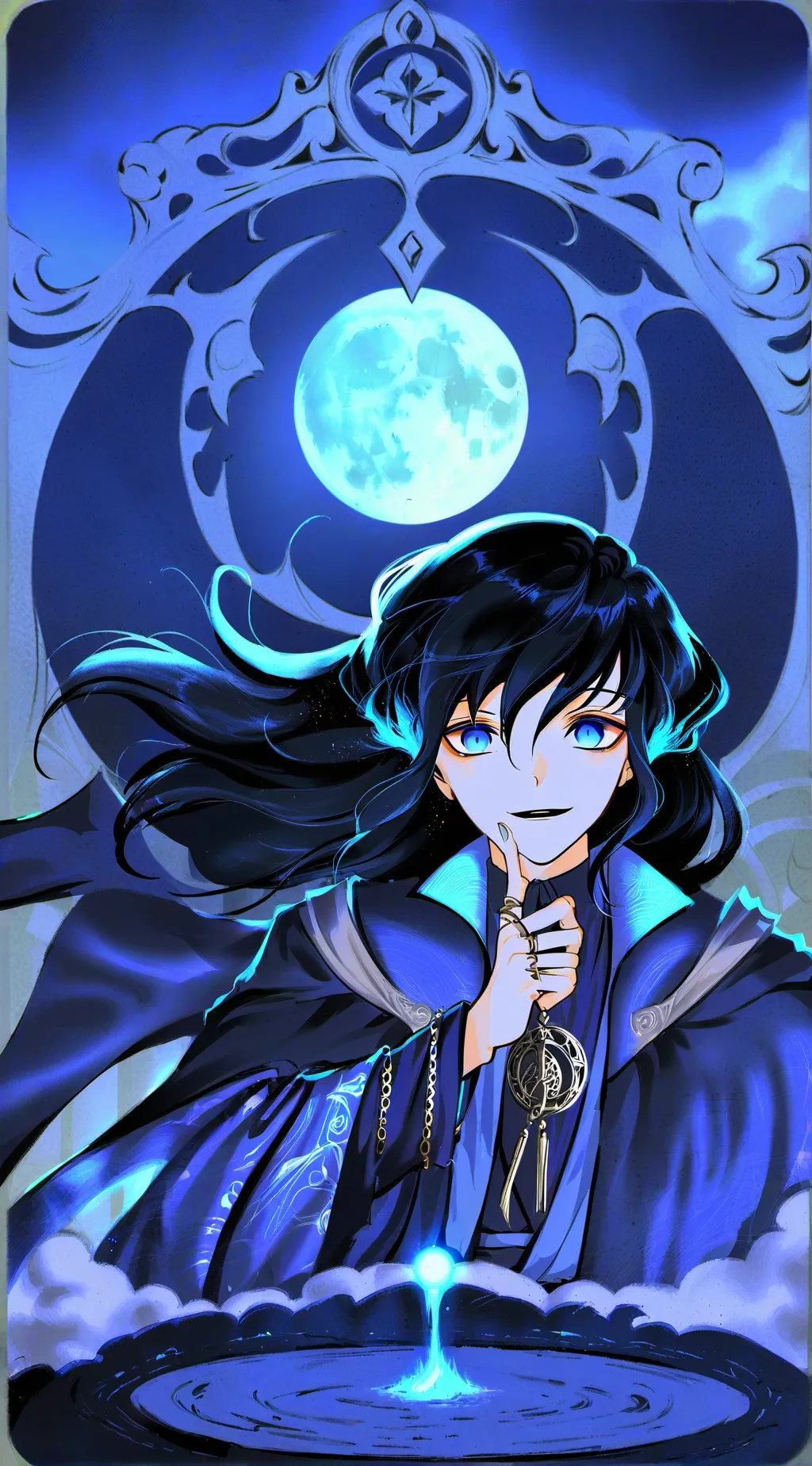 ai character: muchiro  background