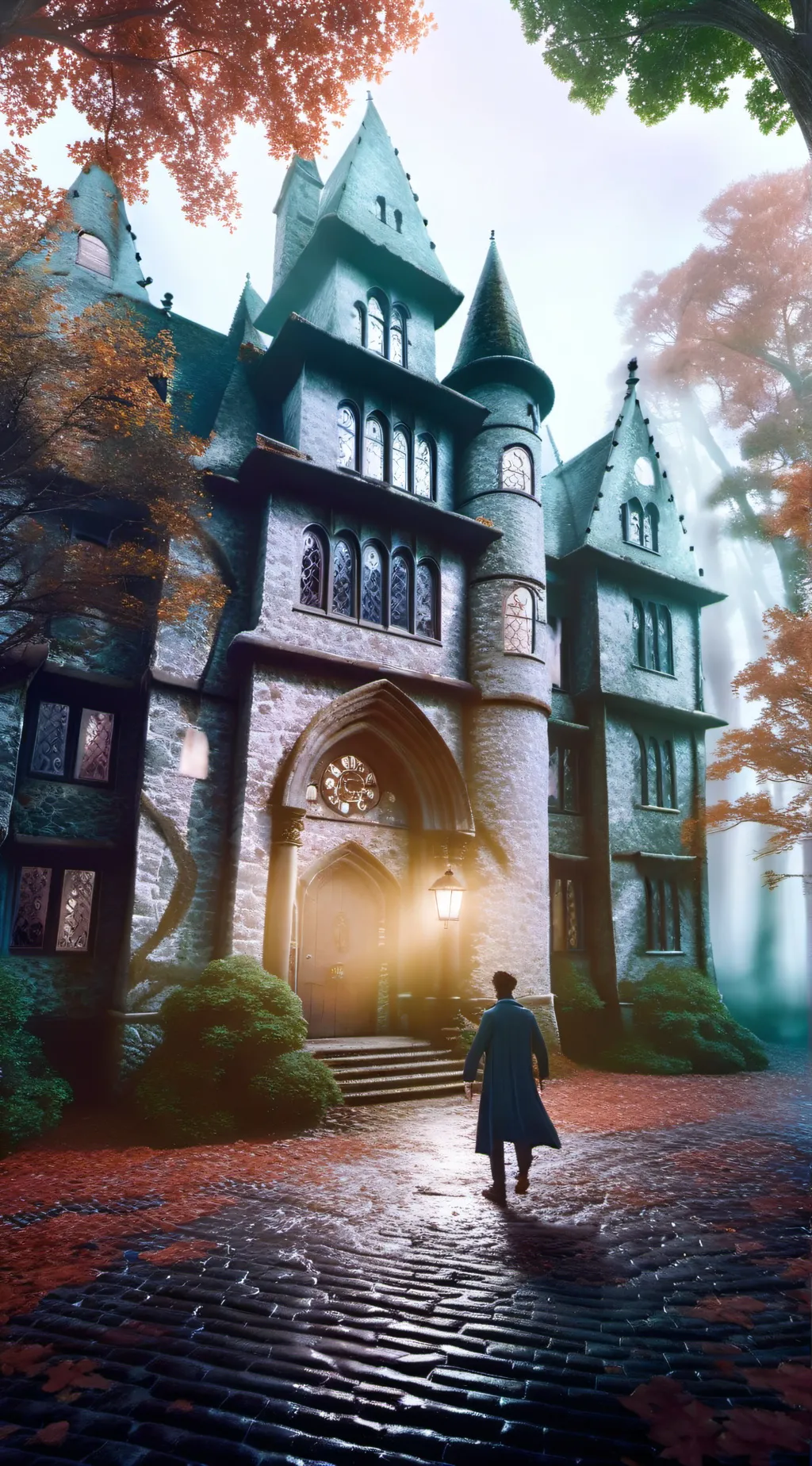 ai character: hogwarts x st background