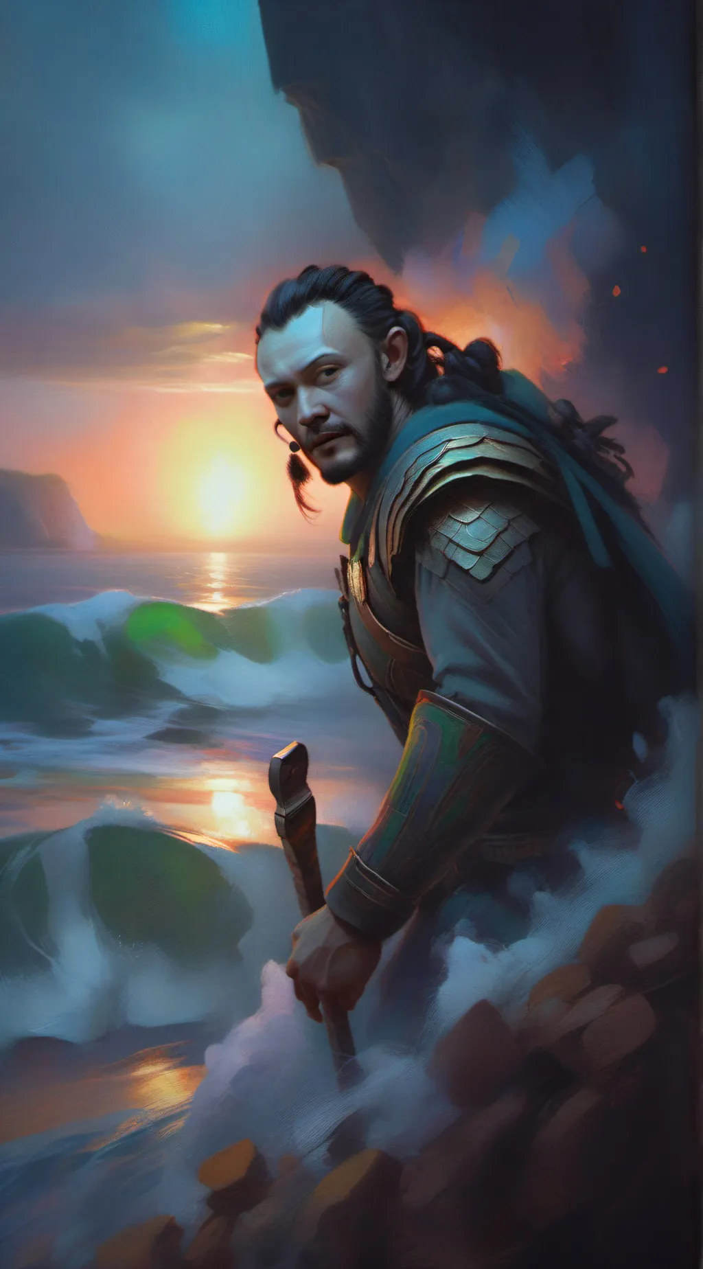 ai character: sindri background
