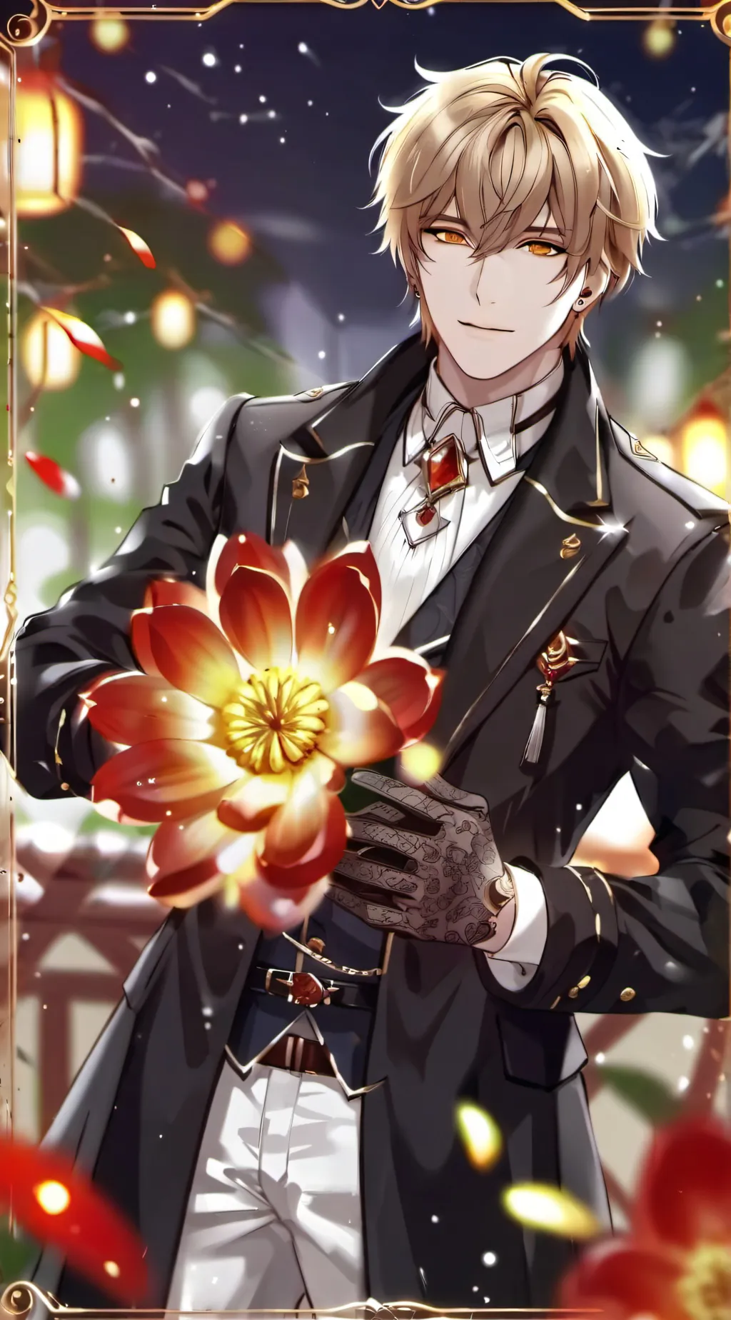 ai character: Endeavour Mha background