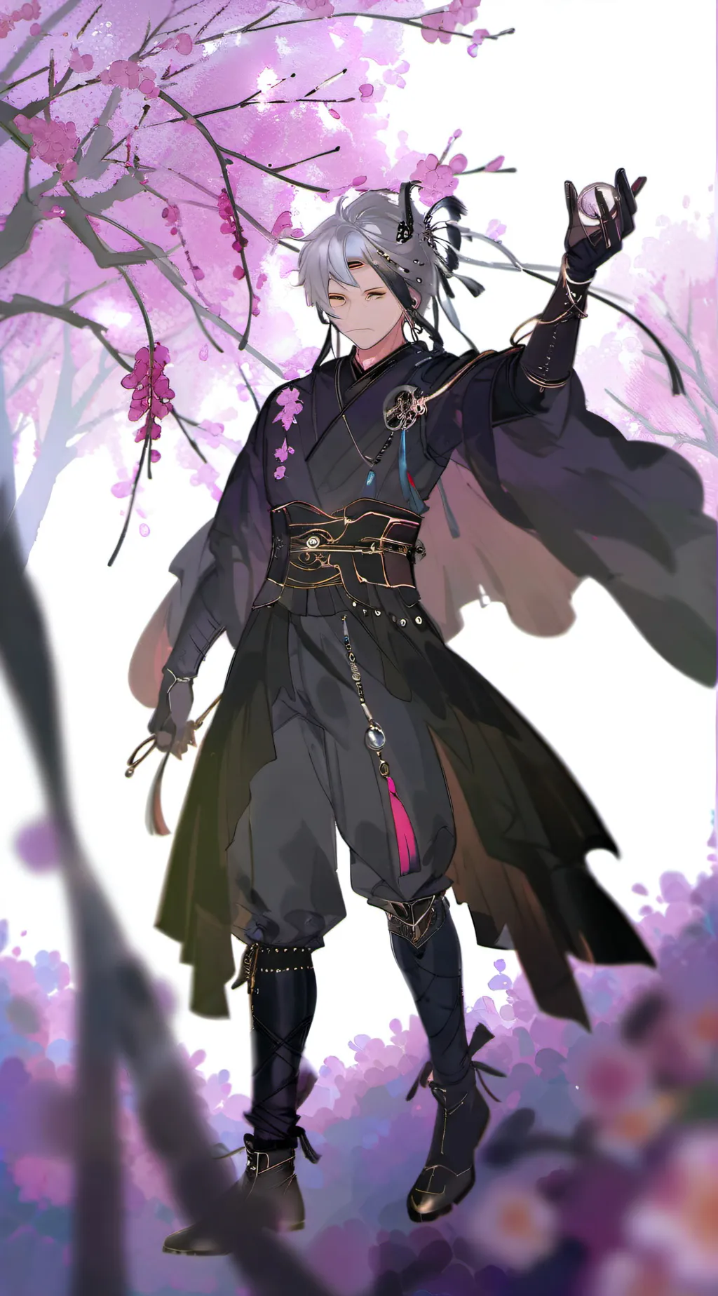 ai character: Aaron  background