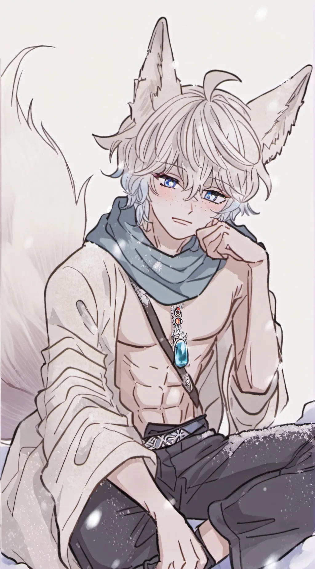 ai character: •|André|• background